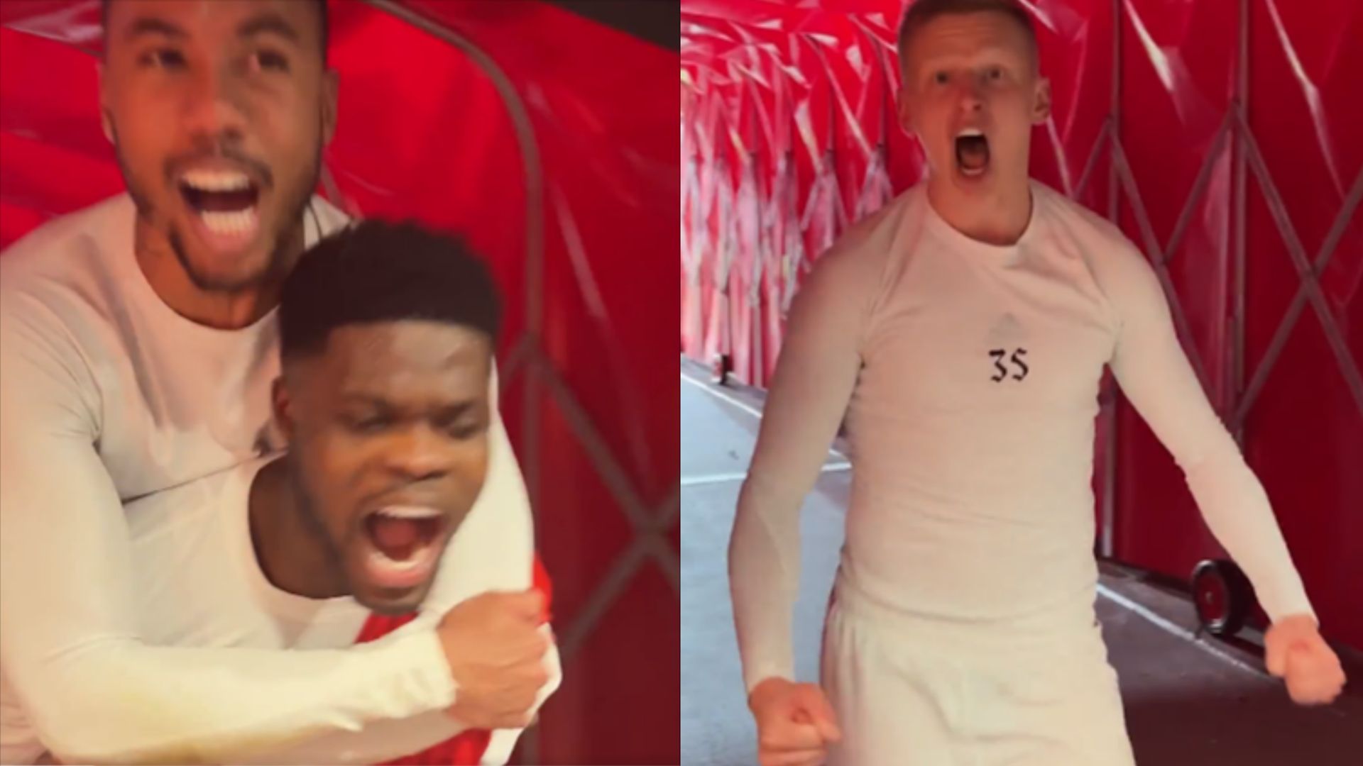 Arsenal Thomas Partey Gabriel Oleksandr Zinchenko 