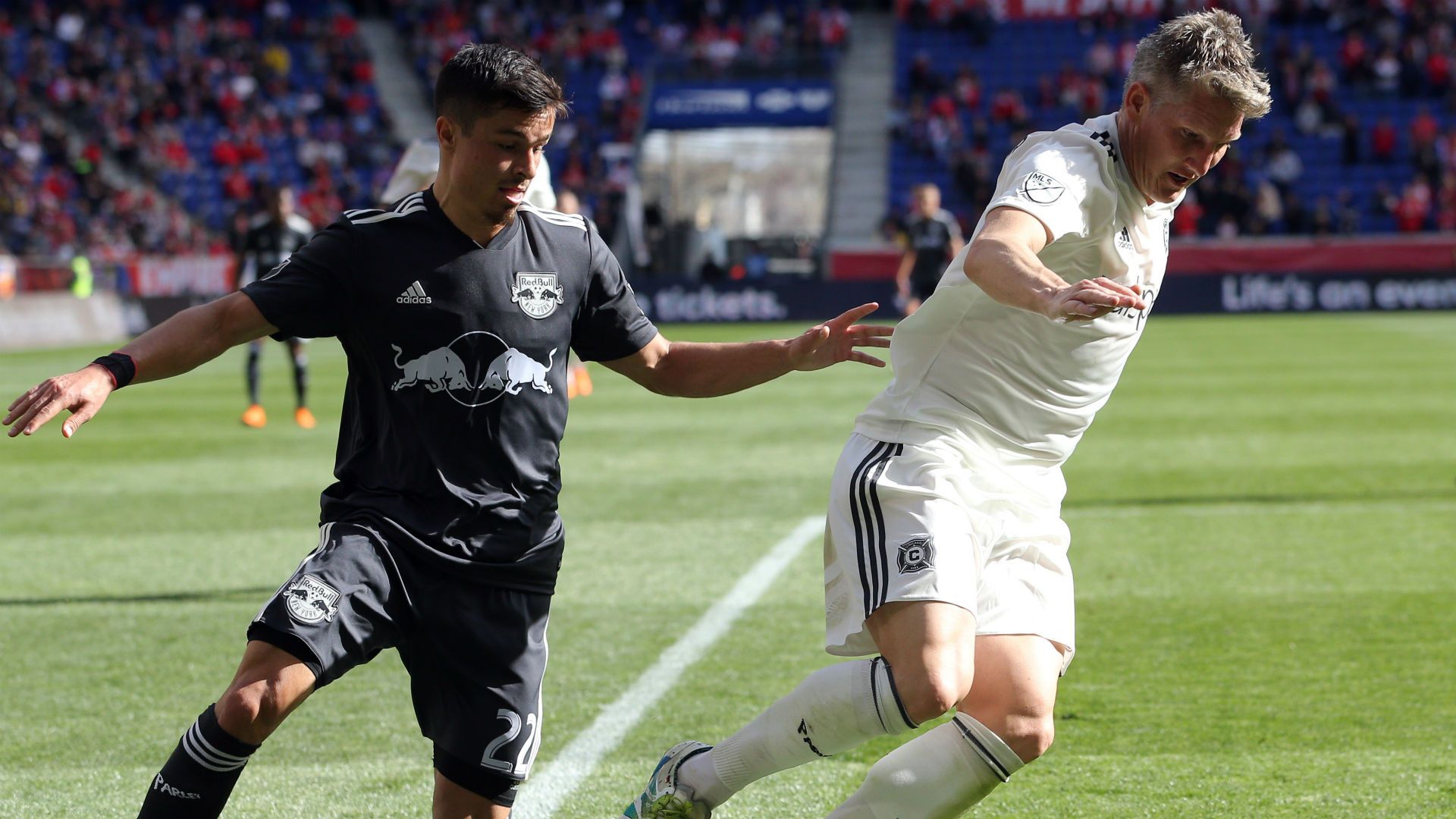 Bastian Schweinsteiger Florian Valot Chicago Fire New York Red Bulls MLS