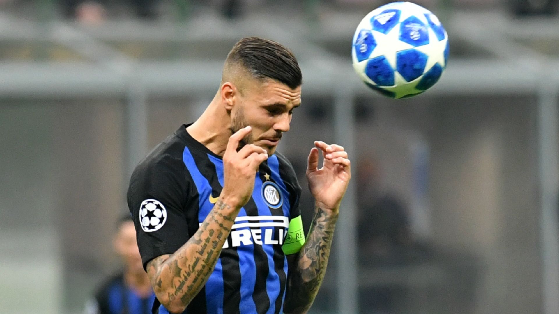 Mauro Icardi Inter Tottenham Champions League