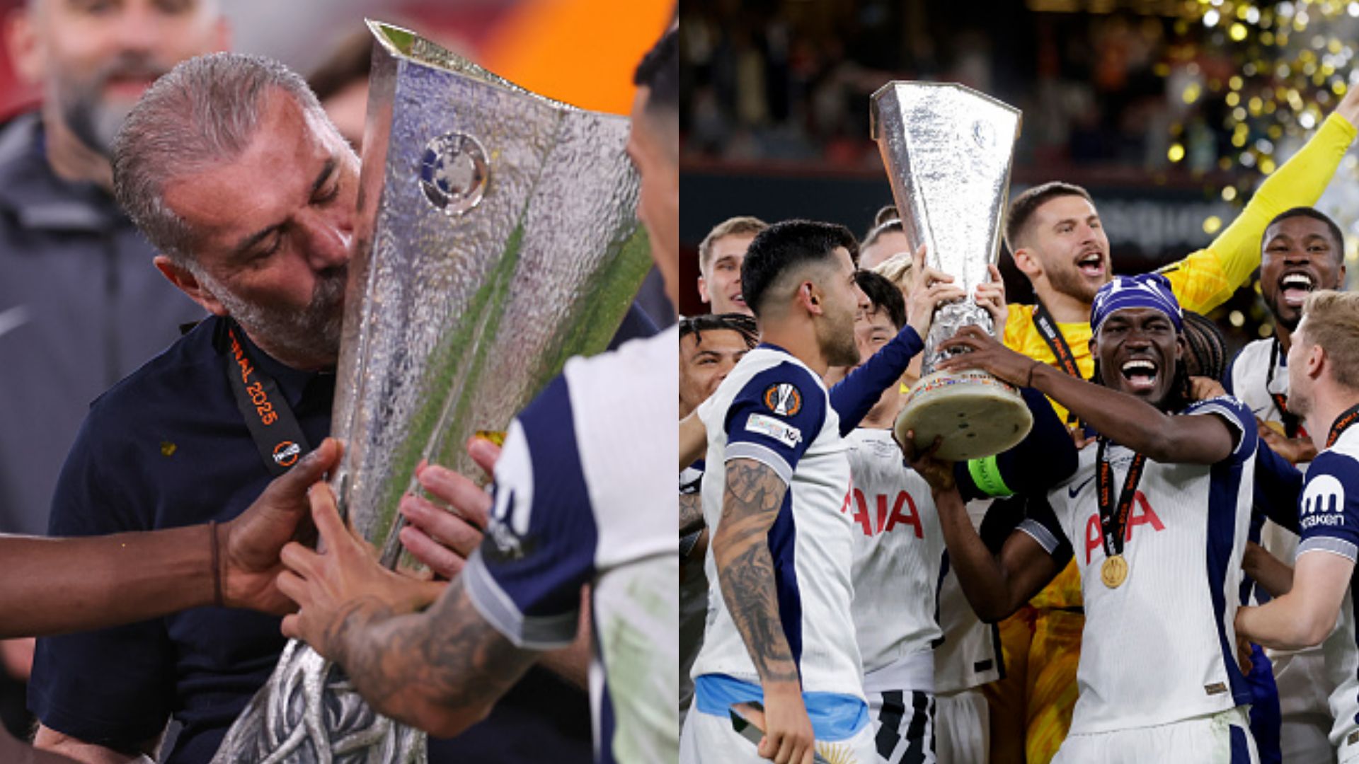 Ange Postecoglou Tottenham Europa League 2025