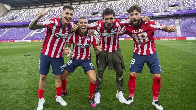 Giménez Hermoso Savic Felipe Atlético Madrid