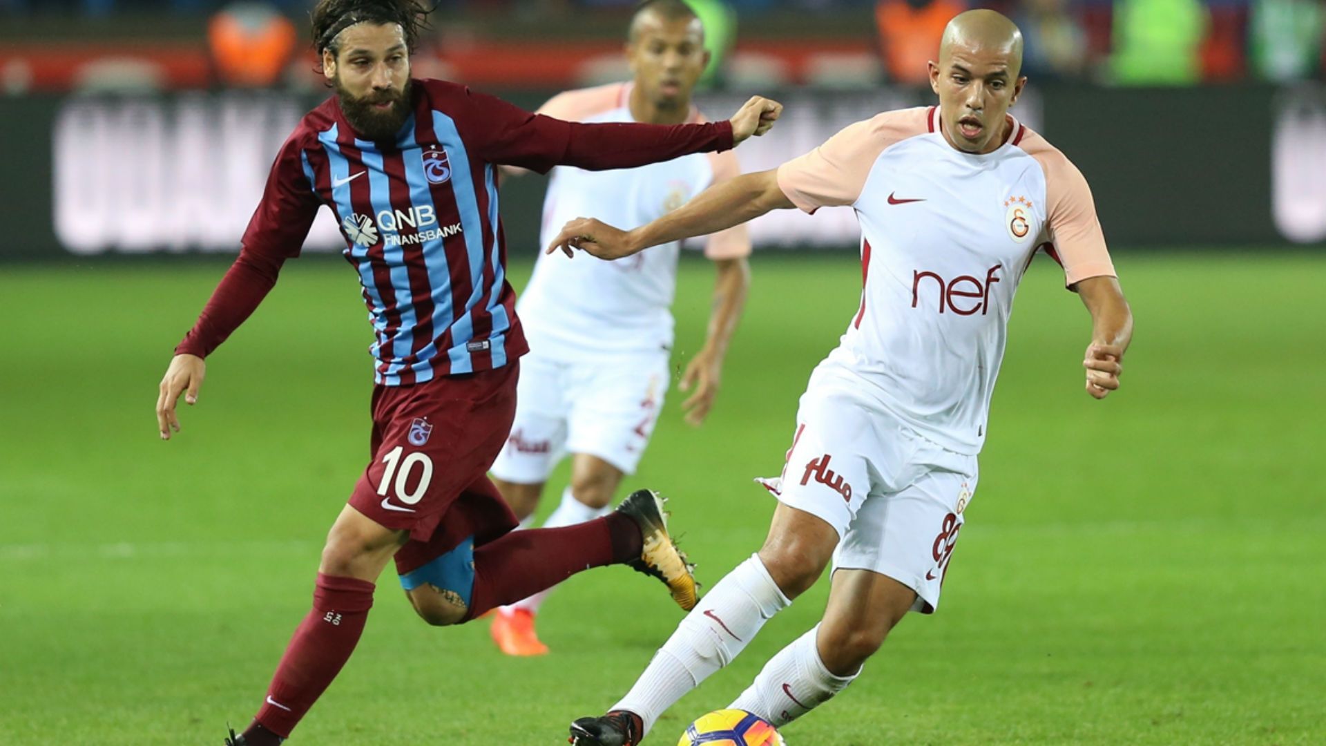 Olcay Sahan Sofiane Feghouli Trabzonspor Galatasaray 10292017