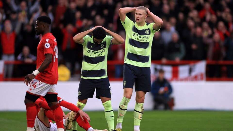 Nottingham Forest Erling Haaland Ilkay Gündogan