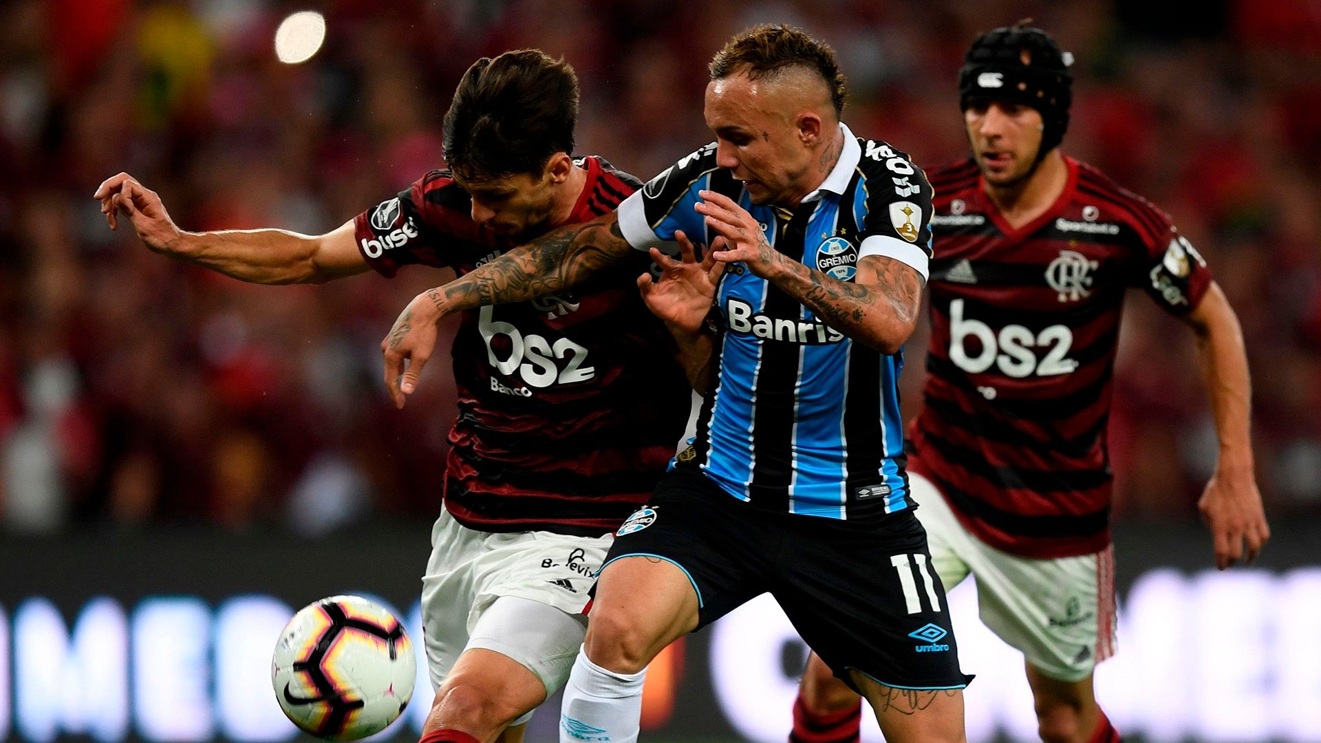 Everton Rodrigo Caio Flamengo Grêmio Copa Libertadores 23102019