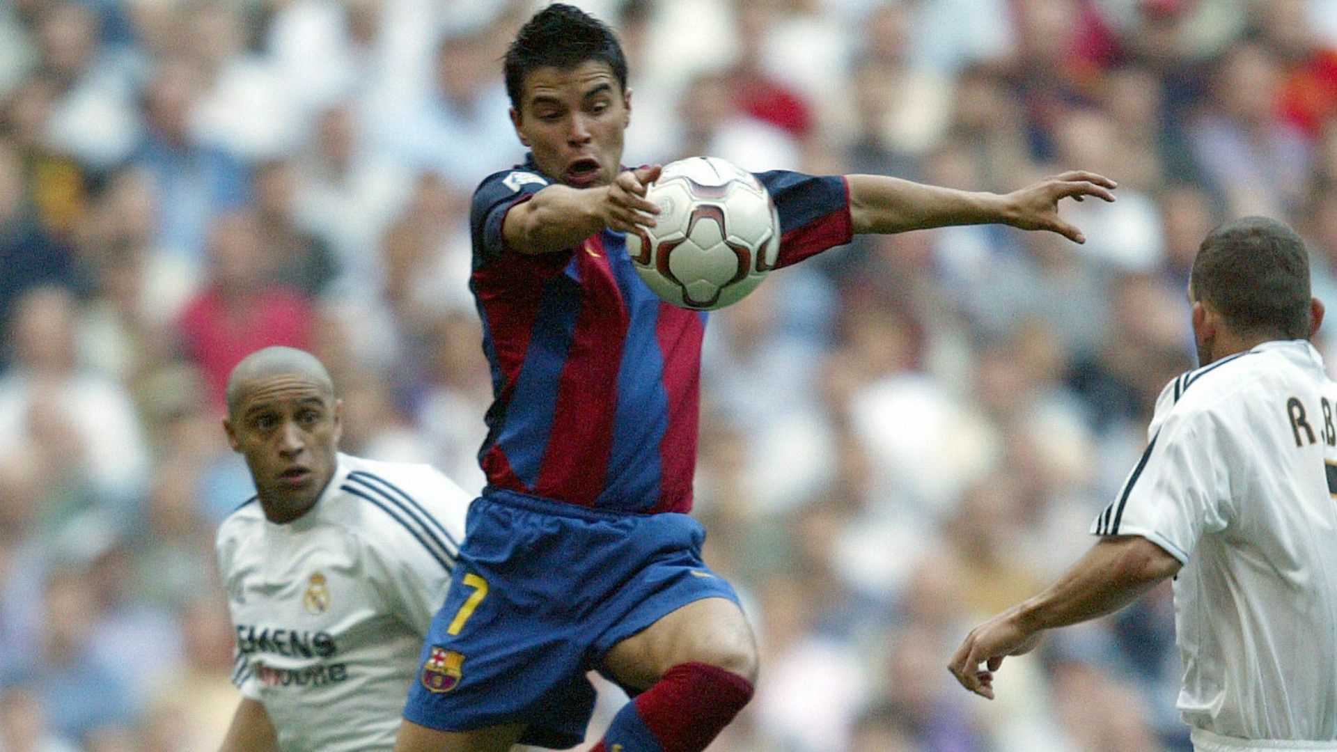 Javier Saviola Real Madrid Barcelona 25042004