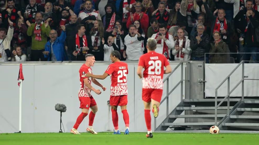 Freiburg v West Ham Roland Sallai