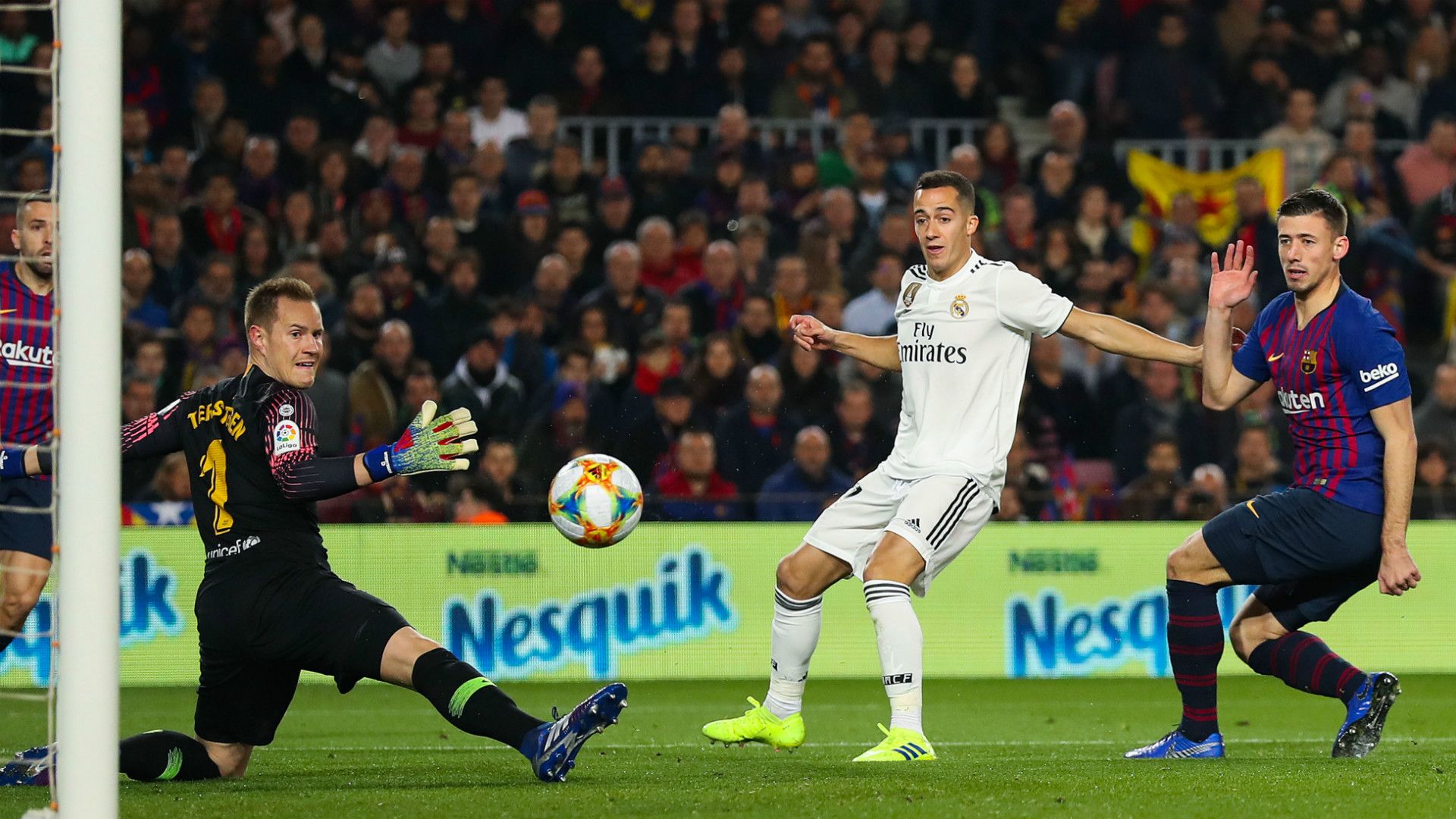 LUCAS VAZQUEZ BARCELONA REAL MADRID COPA DEL REY