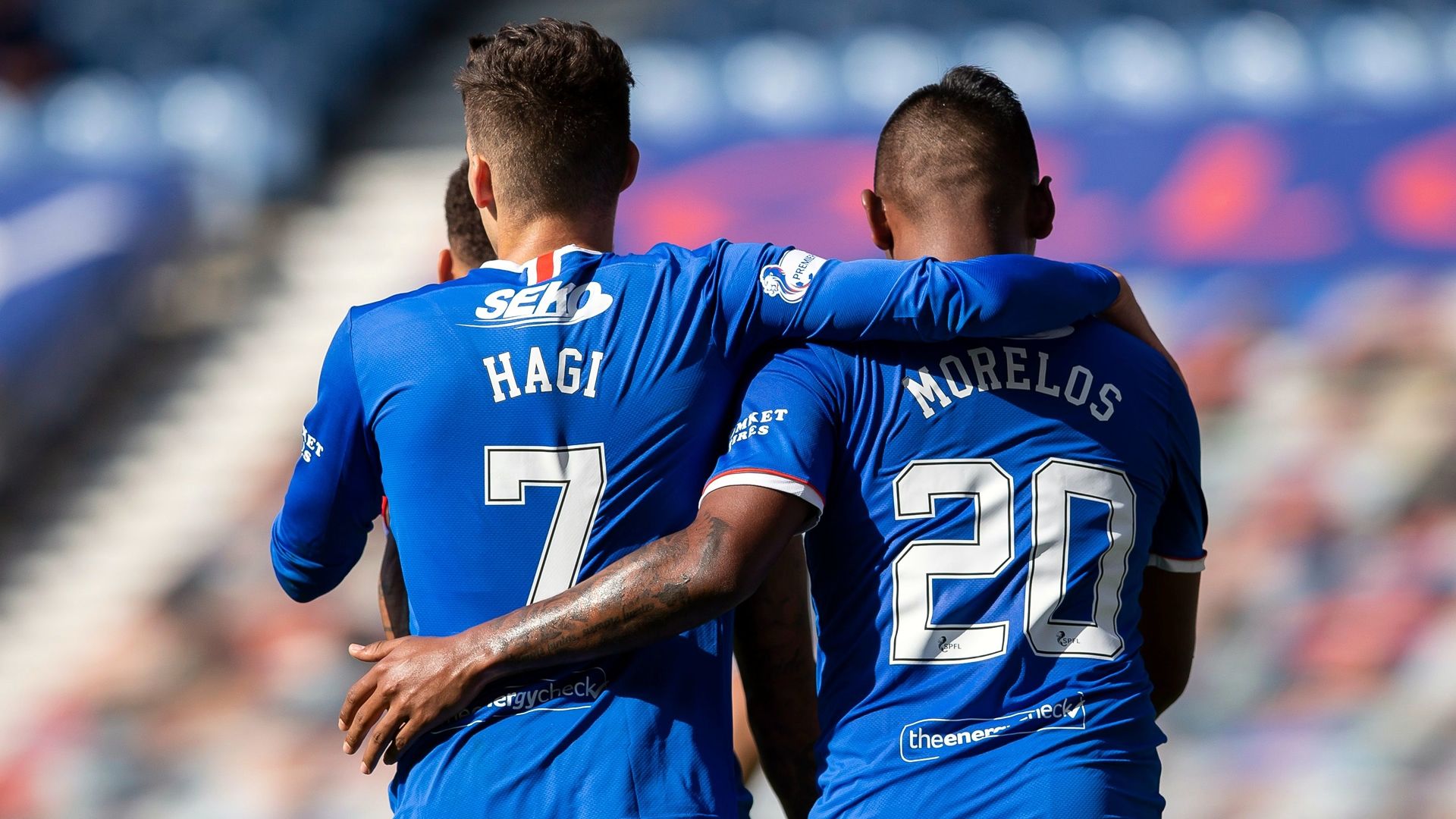 Alfredo Morelos Rangers Premiership 2020