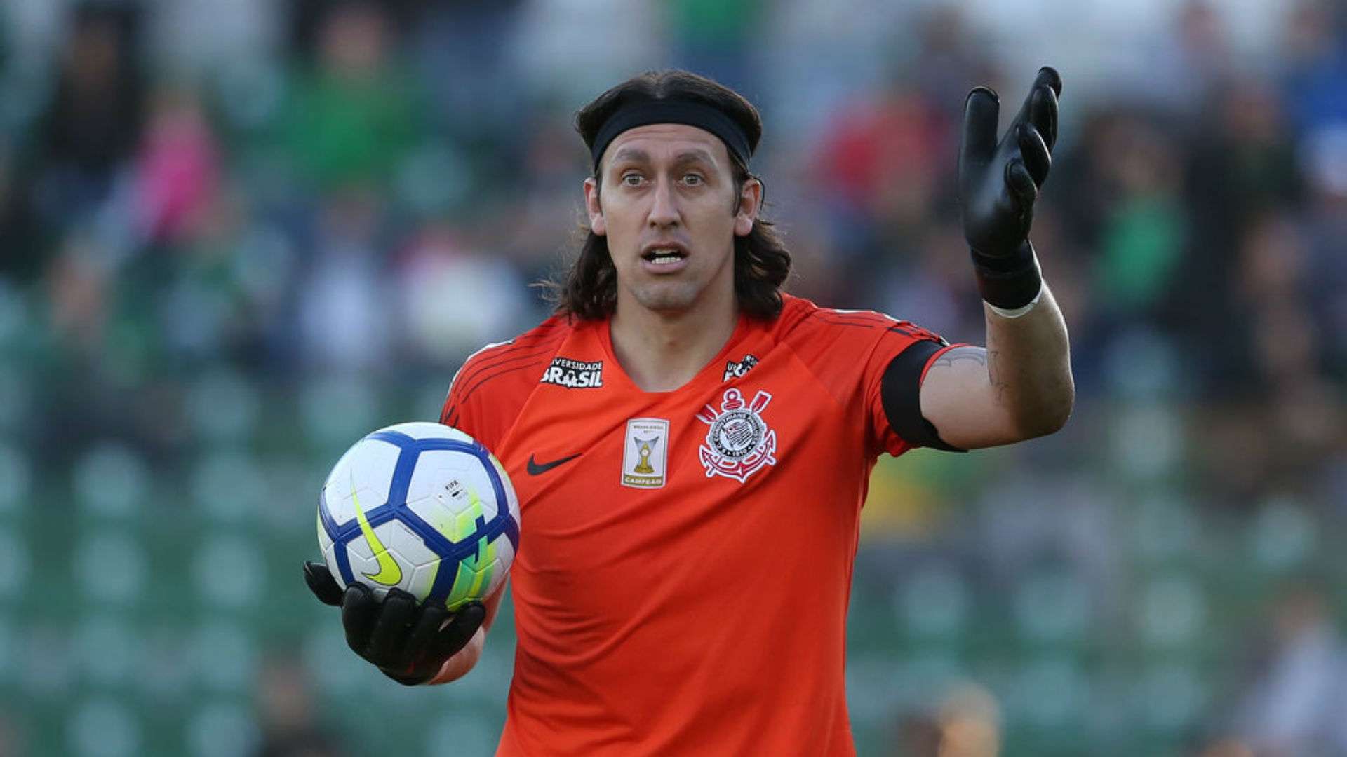 Cássio Corinthians Chapecoense Brasileirão 12 08 2018