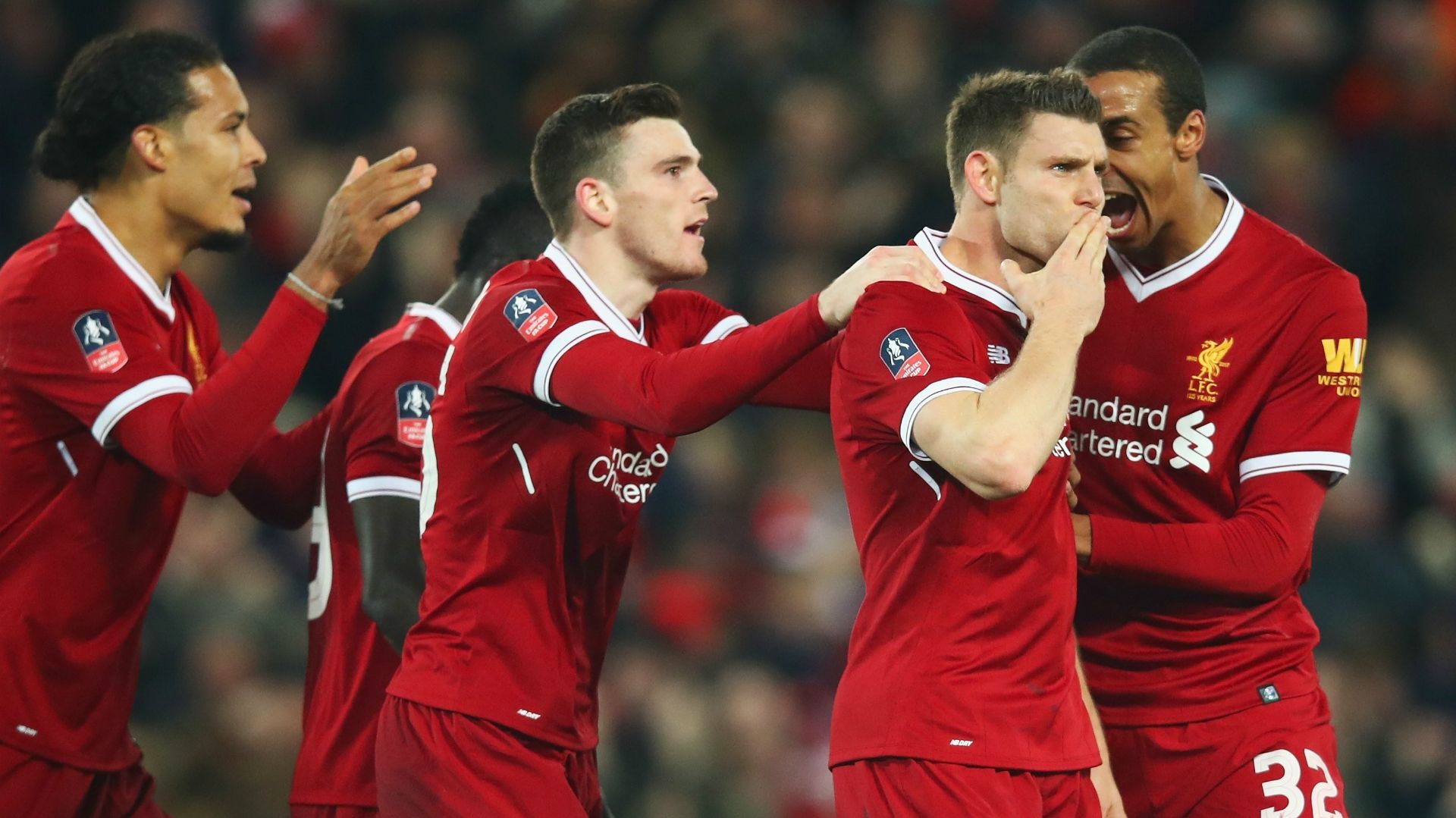 James Milner Liverpool Everton