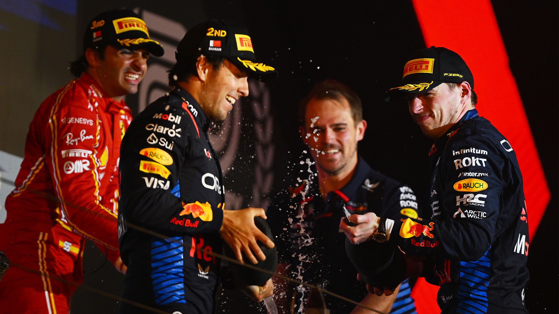 Bahrain GP Podium 