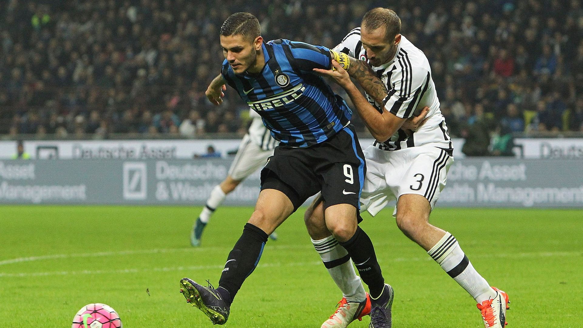 Mauro Icardi & Giorgio Chiellini