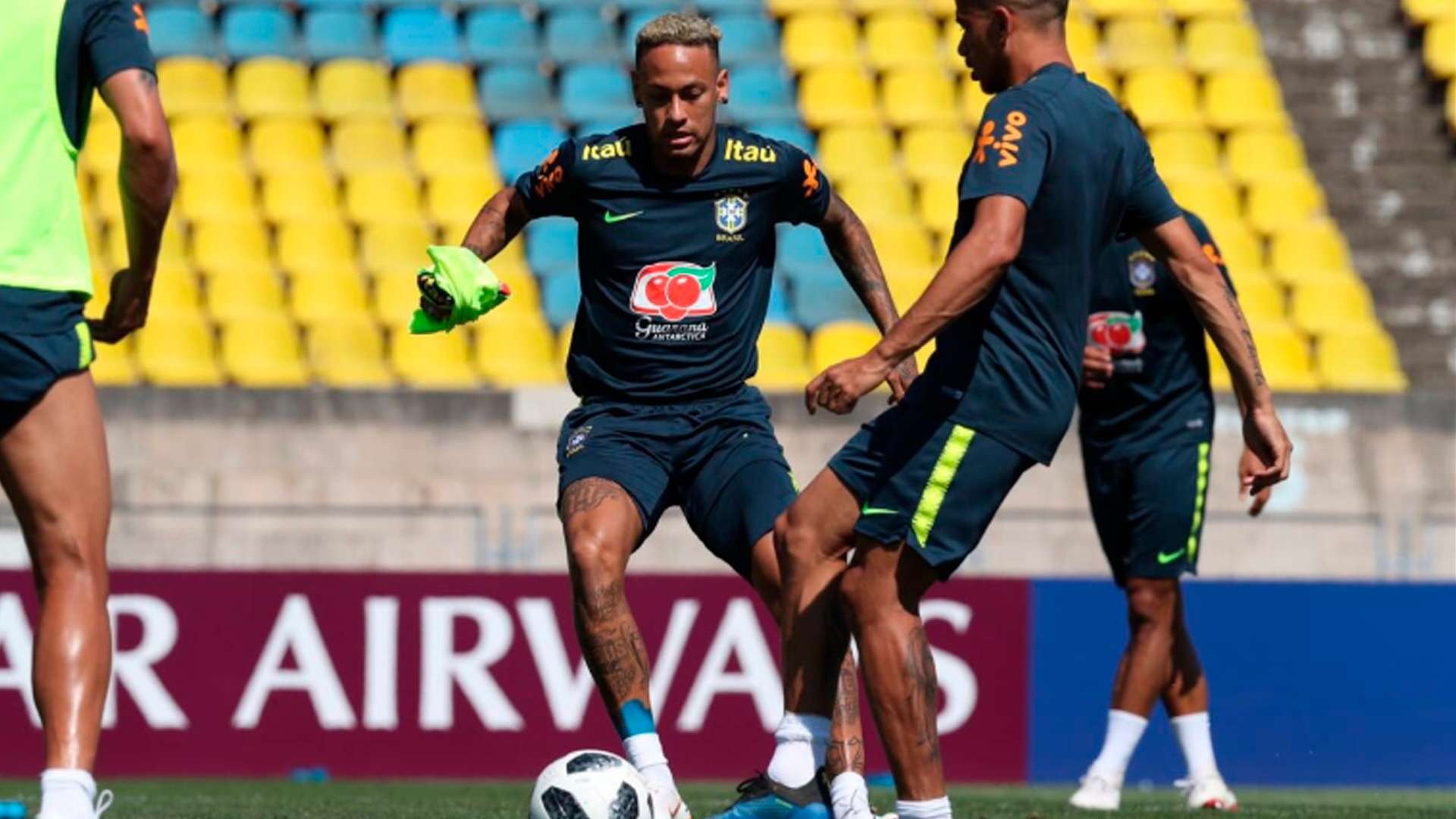 Neymar Brasil treino Copa do Mundo 20 06 18