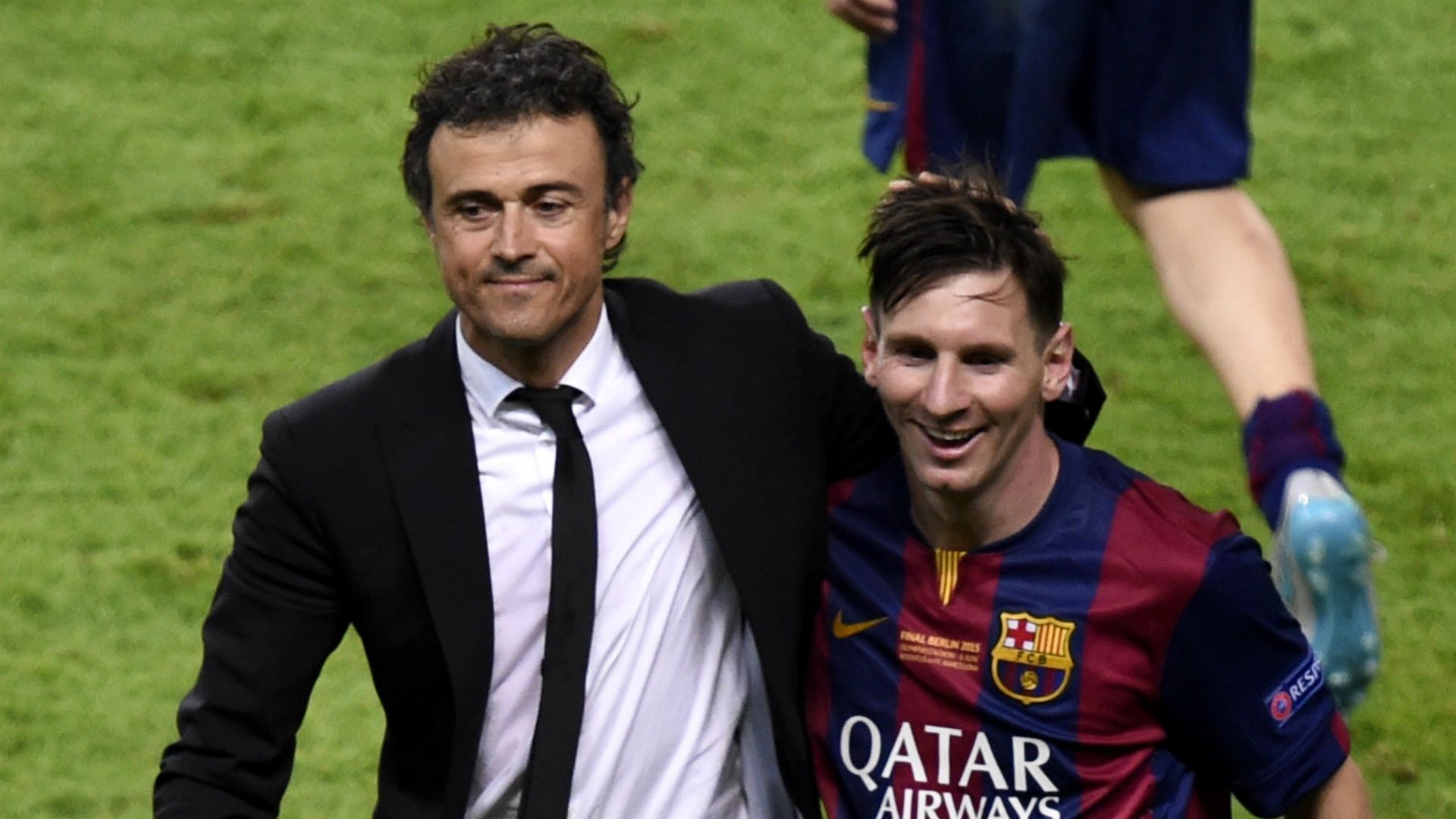 Luis Enrique Lionel Messi Barcelona Champions League final 2015