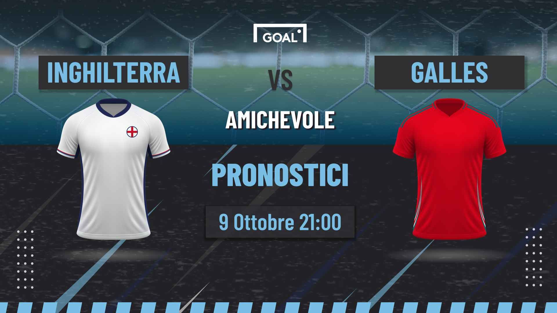 pronostici Inghilterra - Galles