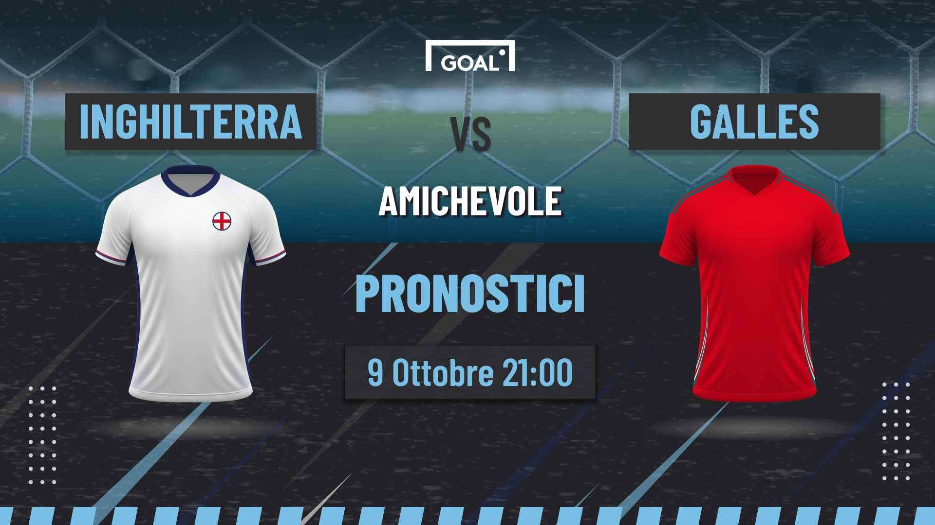 pronostici Inghilterra - Galles
