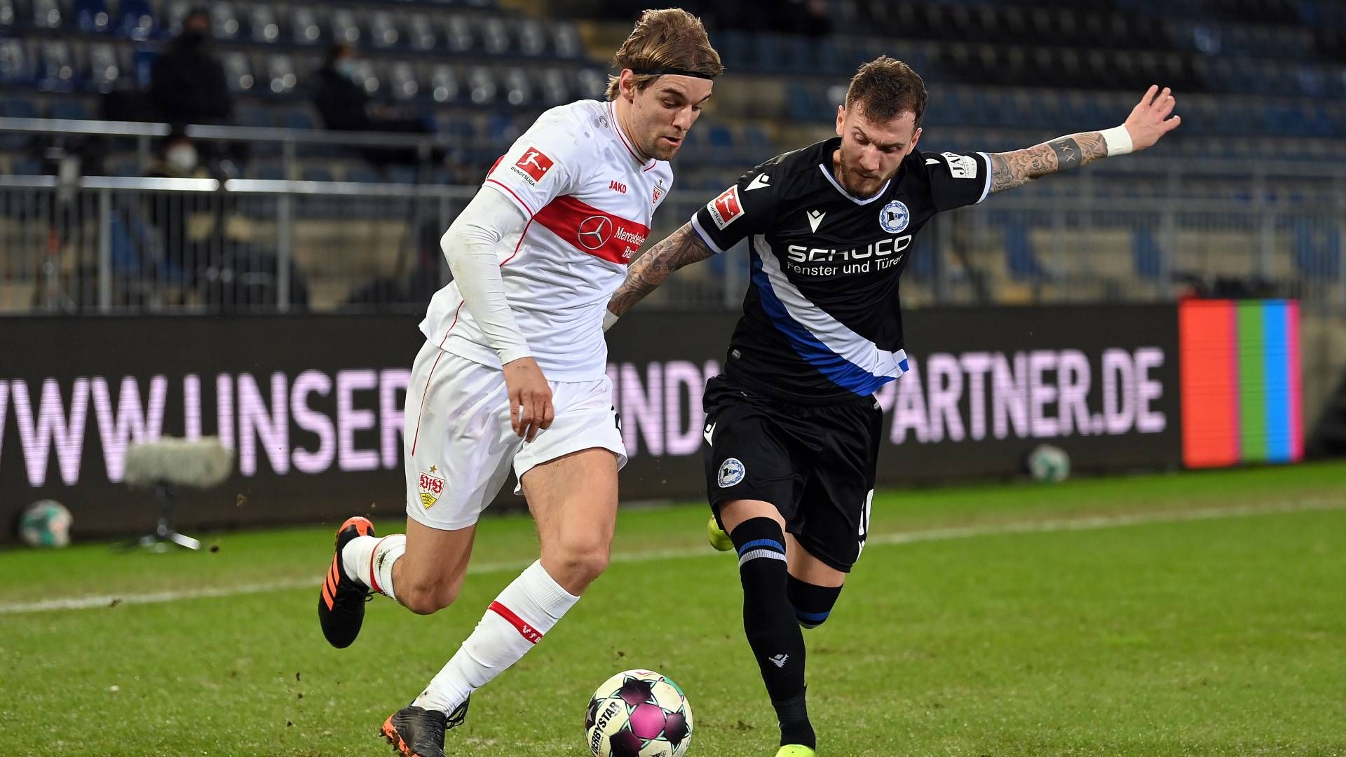 Borna Sosa Marcel Hartel VfB Stuttgart Arminia Bielefeld
