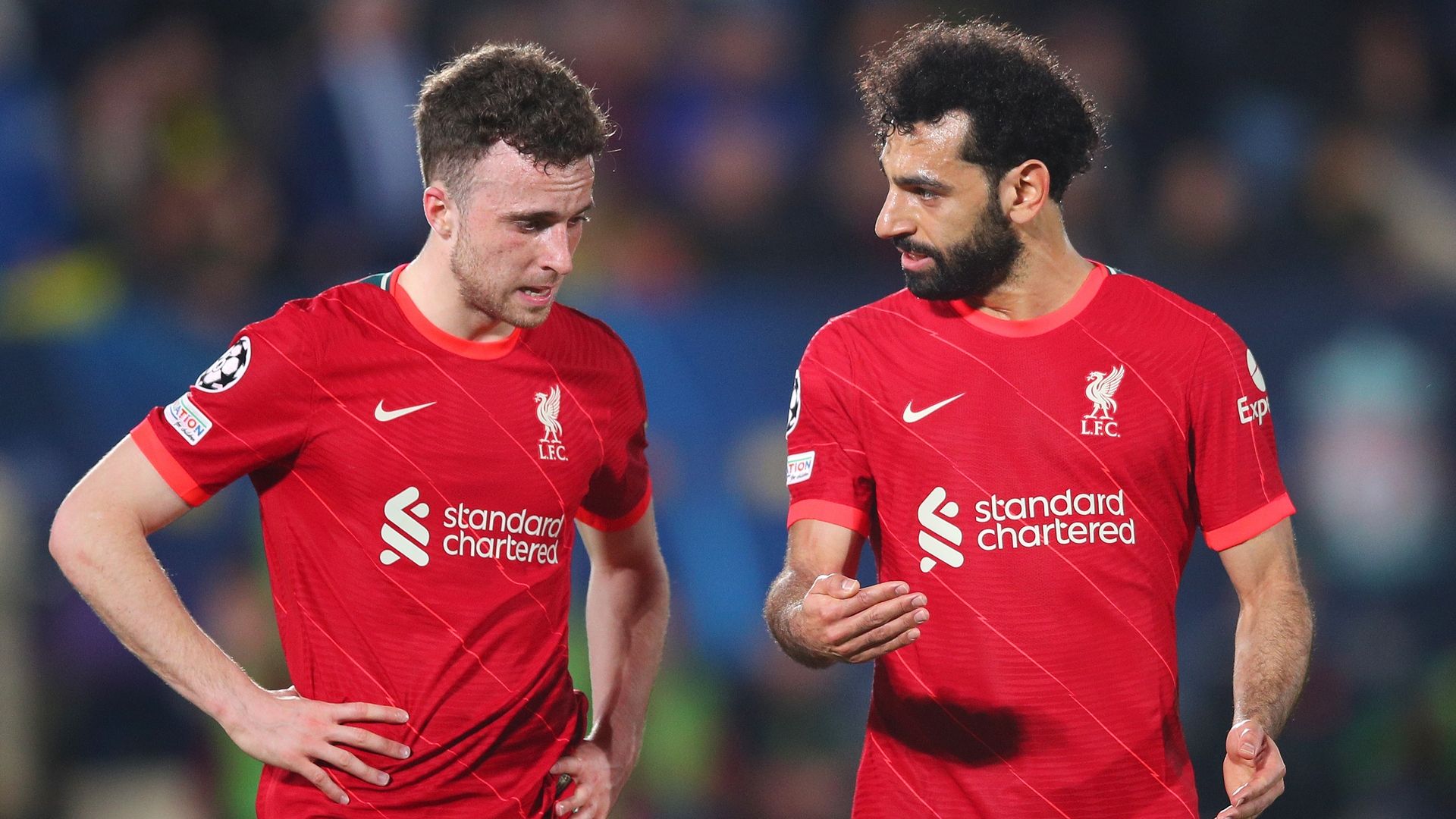 Jota & Mohamed Salah