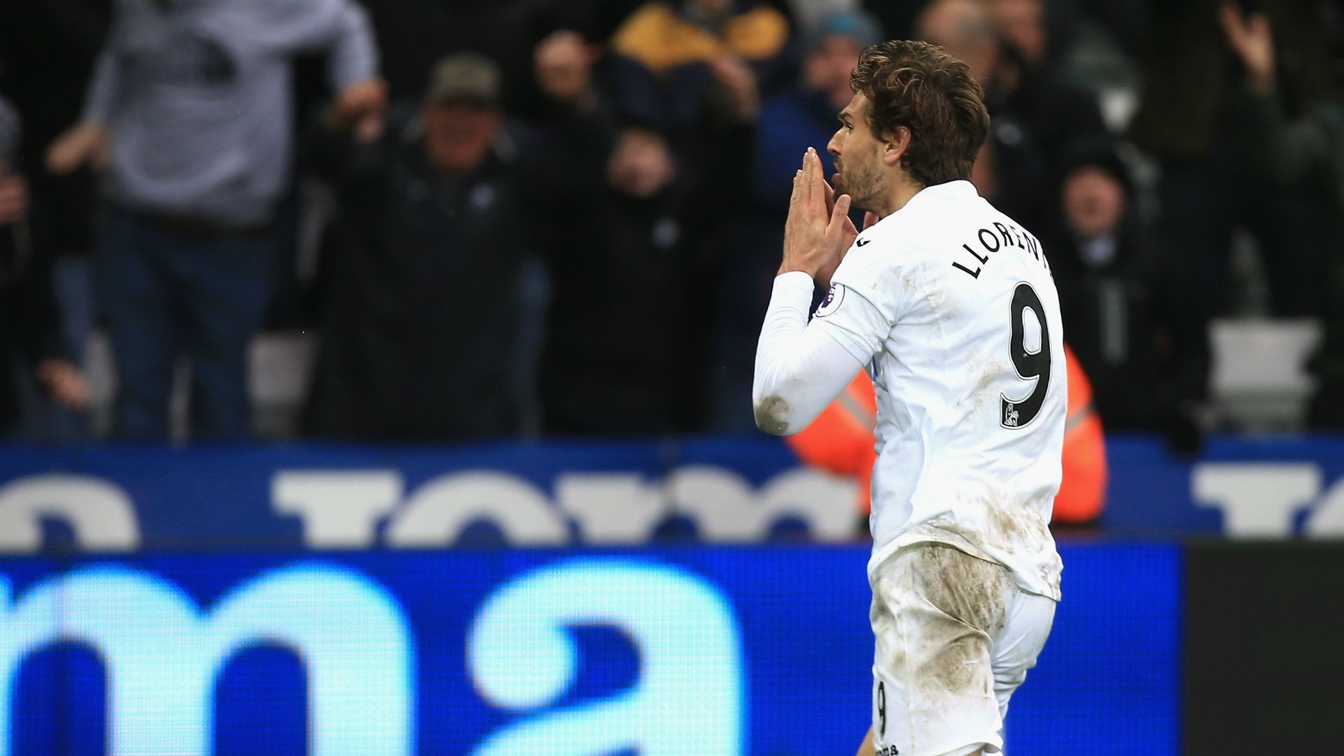 Fernando Llorente Swansea Burnley Premier League 04032017