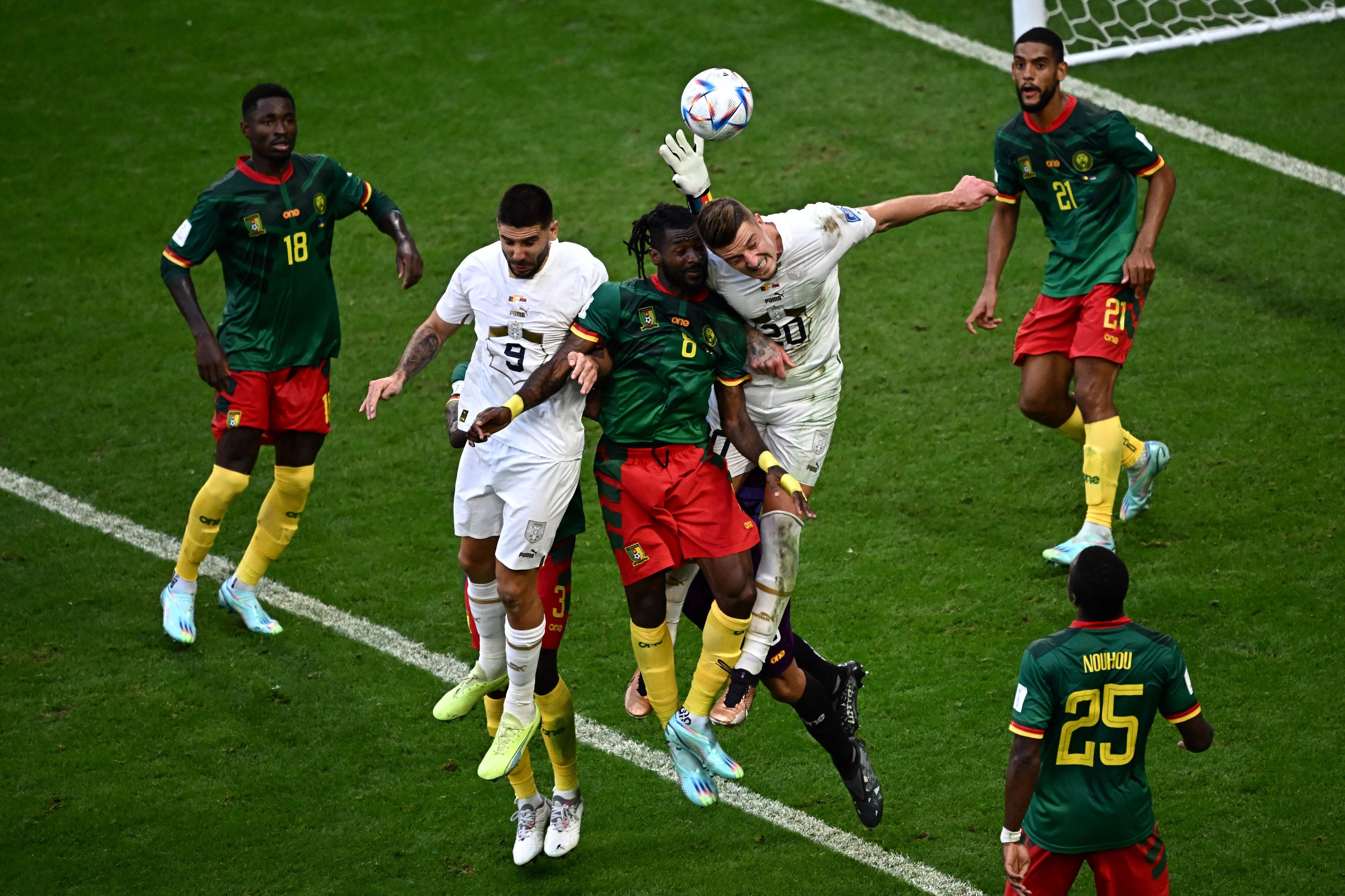 세르비아와 카메룬