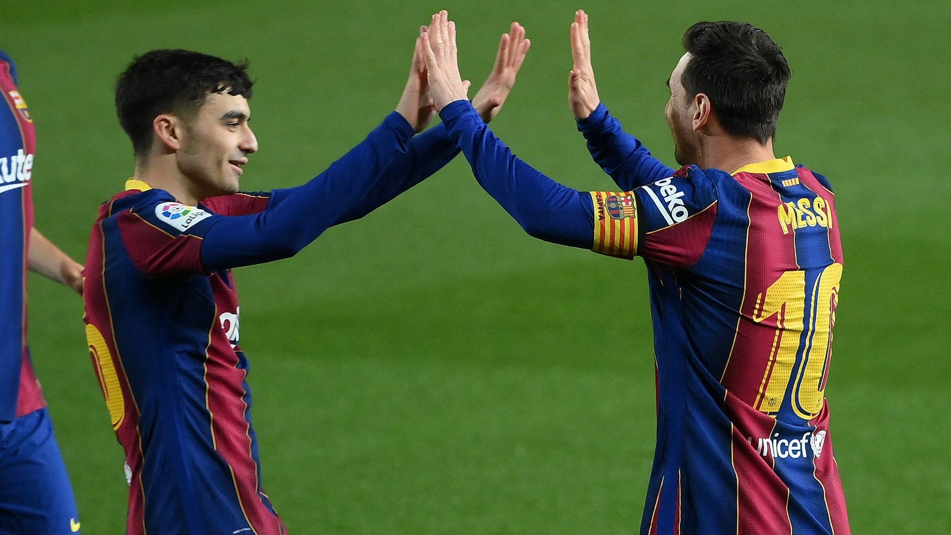 Lionel Messi, Pedri, Barcelona