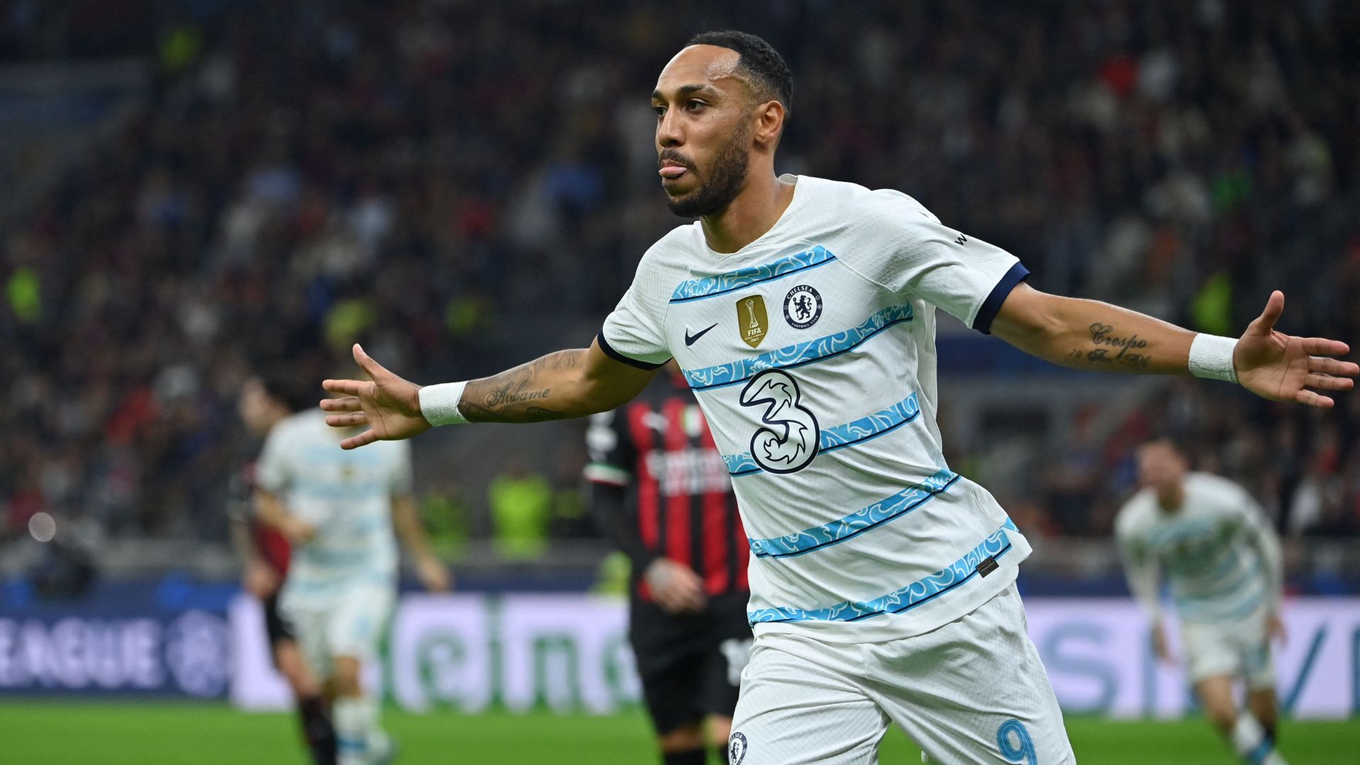 Pierre-Emerick Aubameyang Milan Chelsea Champions League