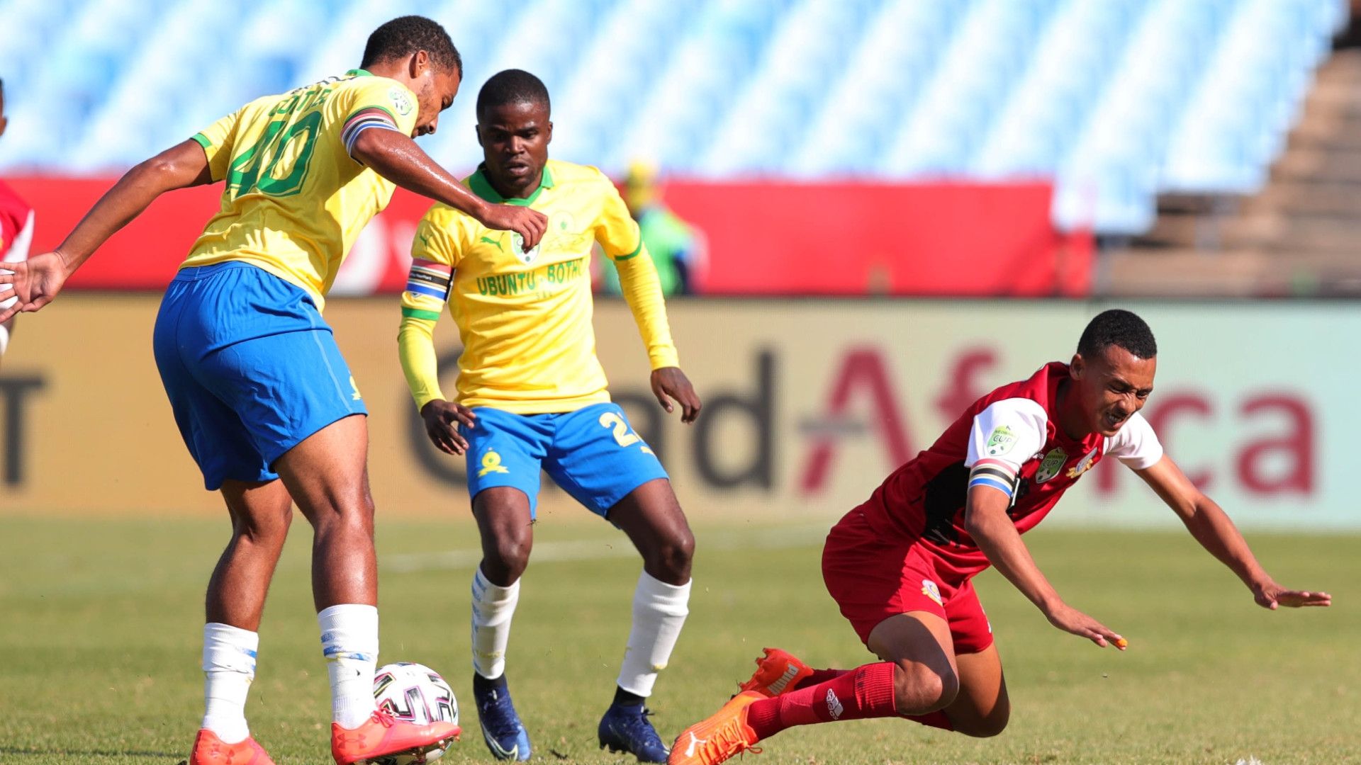 Brandon Theron TTM Lesedi Kapinga and Rivaldo Coetzee Mamelodi Sundowns