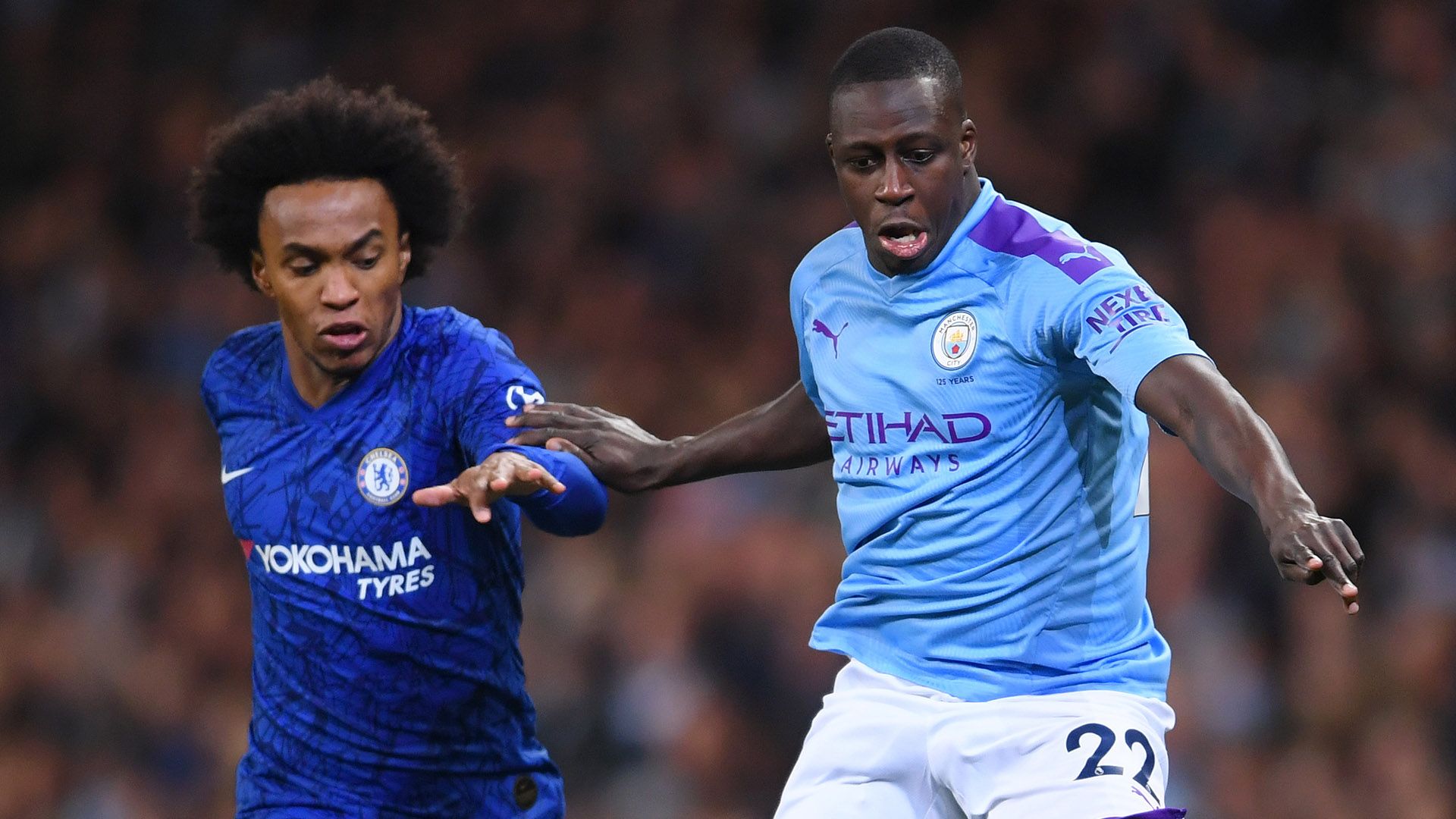 Willian Benjamin Mendy Chelsea Manchester City 2019