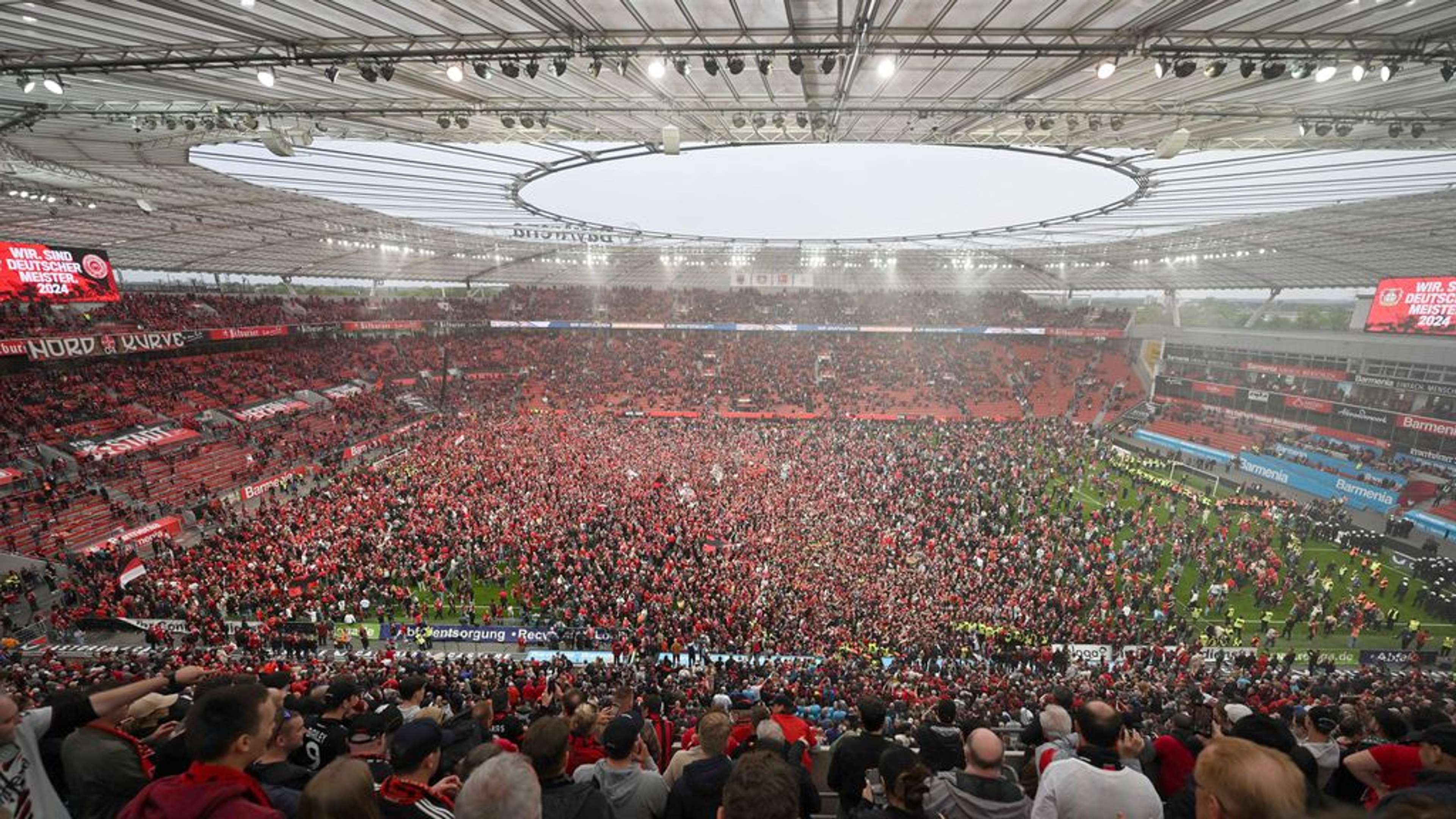 Leverkusen fans