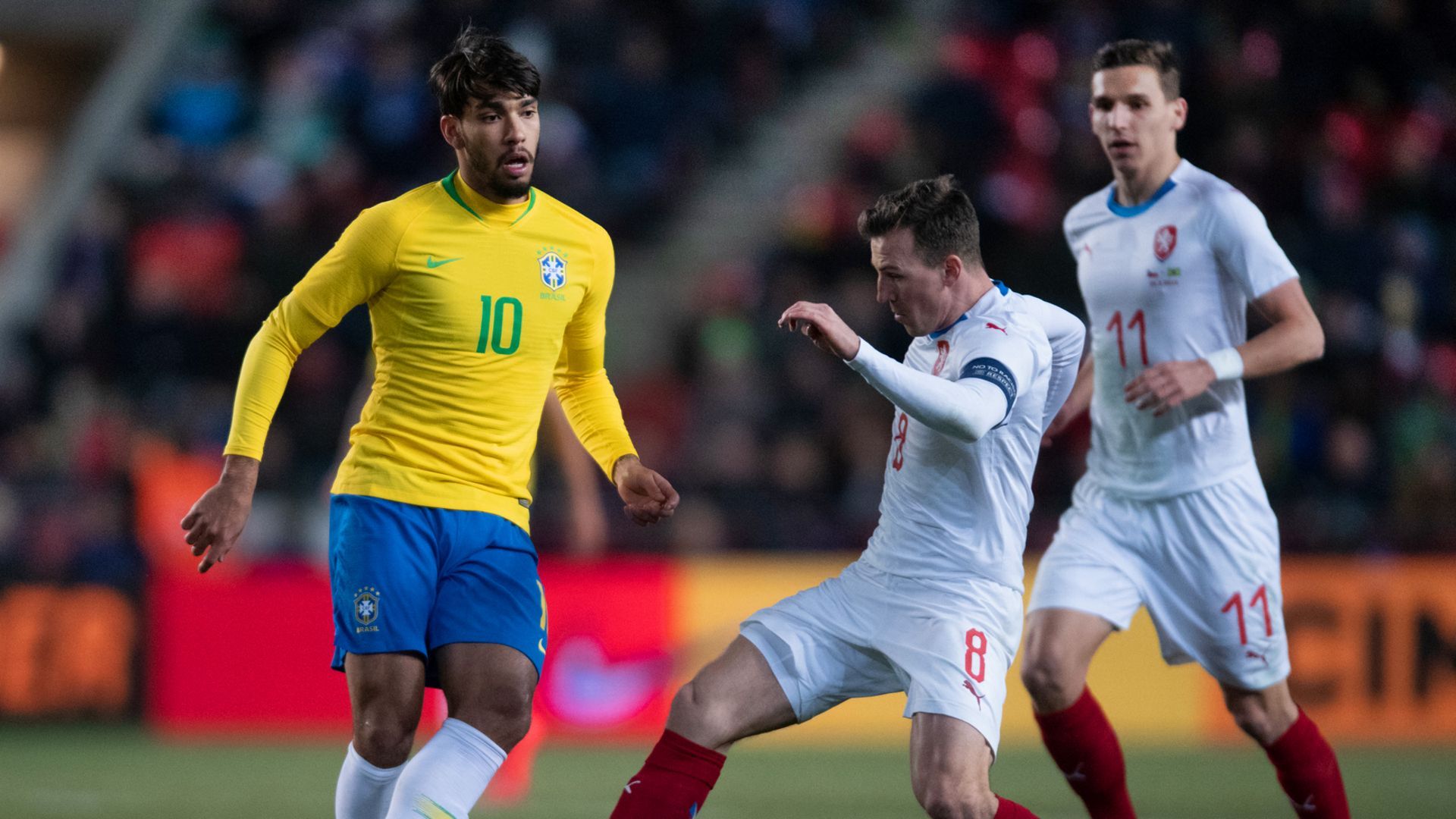 Lucas Paqueta Czech Republic Brazil Friendly 26032019