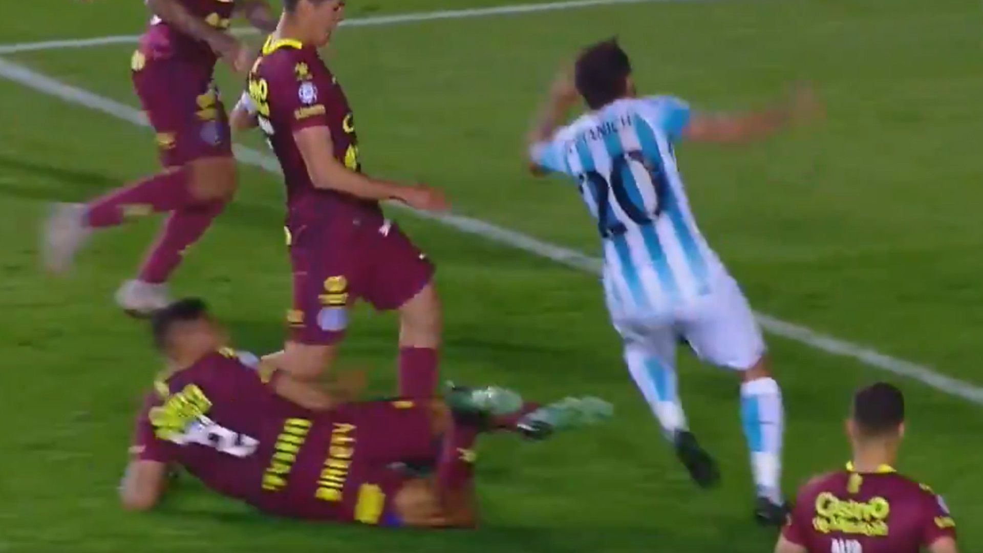 Video Penal Cvitanich Racing Godoy Cruz 31082019