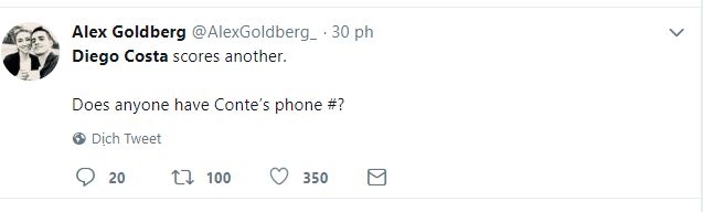 Reaction Diego Costa