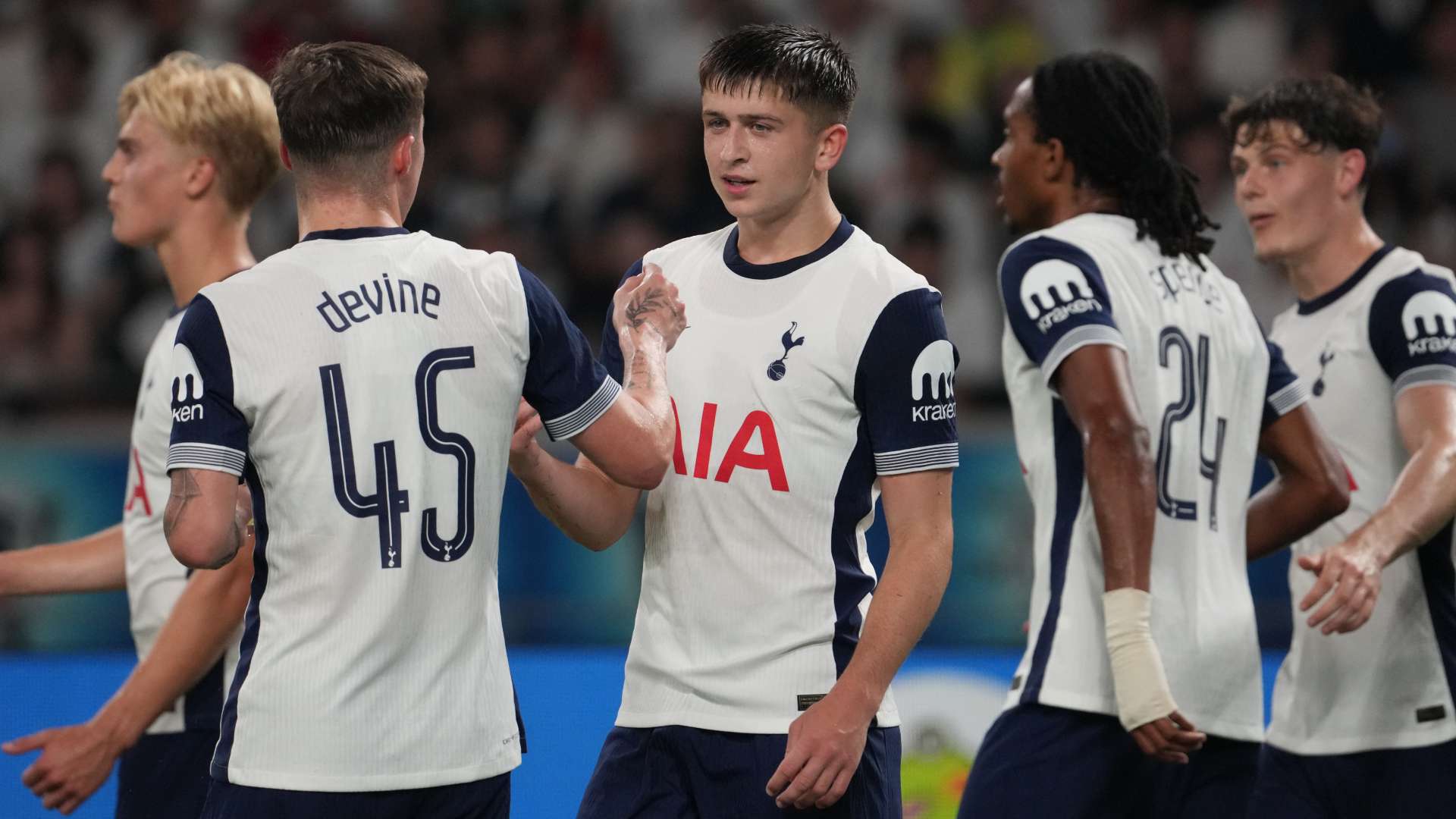 Mikey Moore Tottenham 2024-25