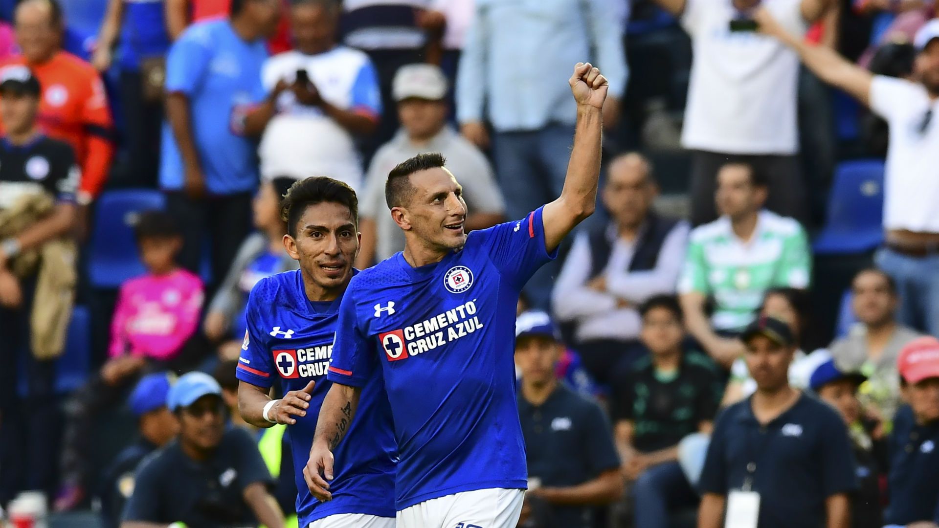 chaco cruz azul festejo santos