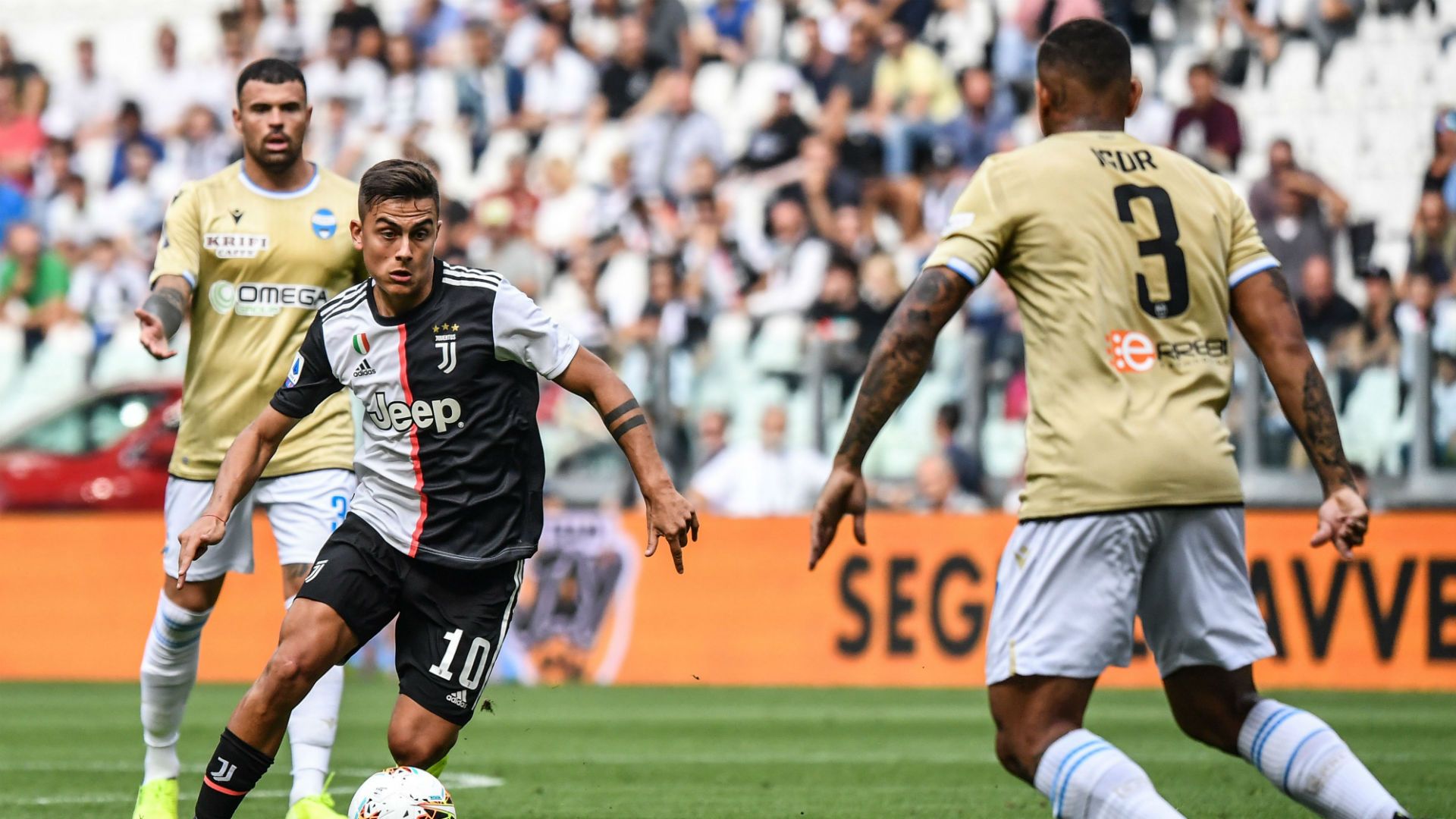 Juventus Spal Dybala Igor Petagna Serie A 2019/2020
