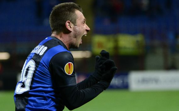 Europa League,  Inter-Tottenham - Antonio Cassano