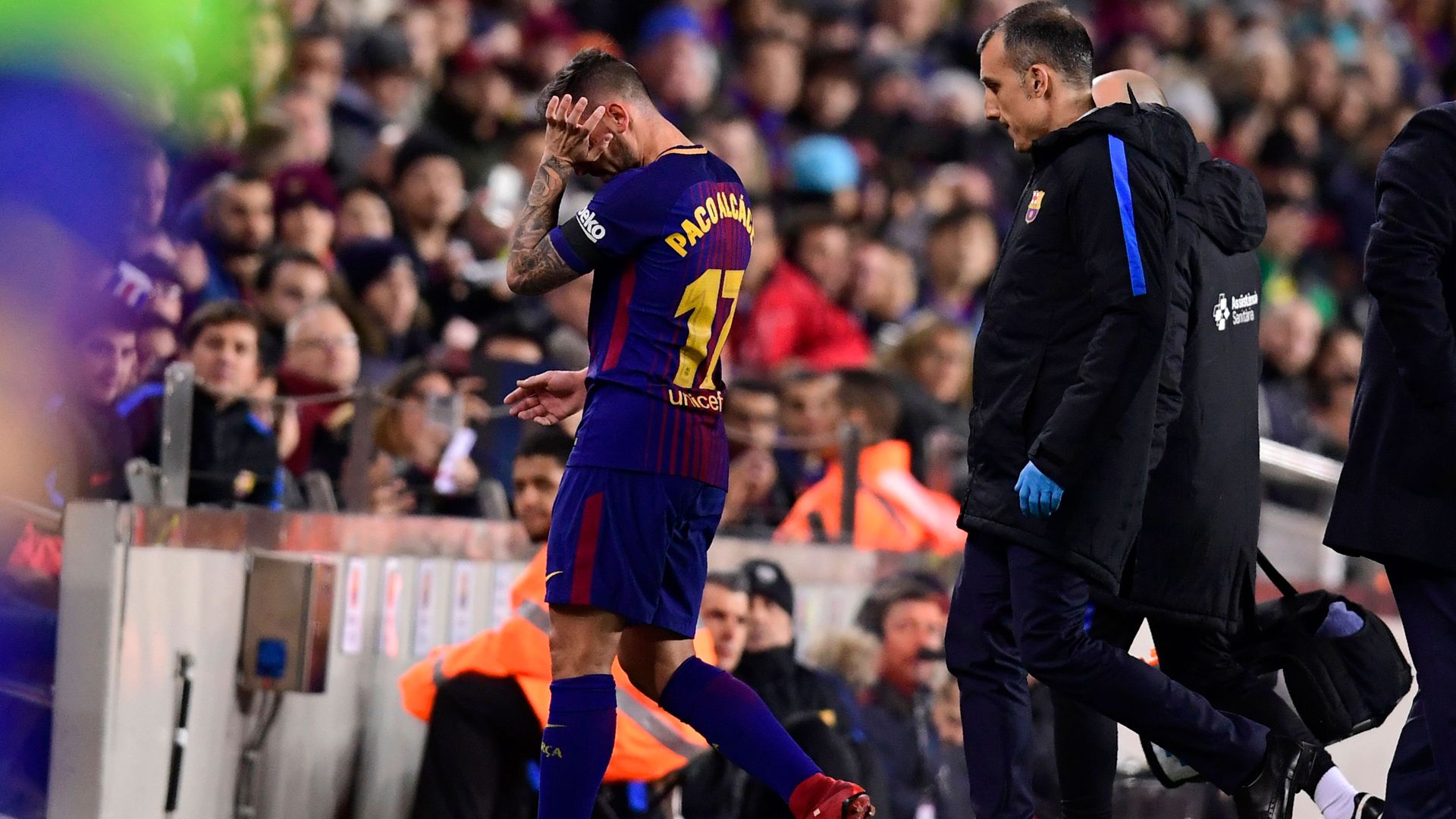 Paco Alcacer FC Barcelona 17122017