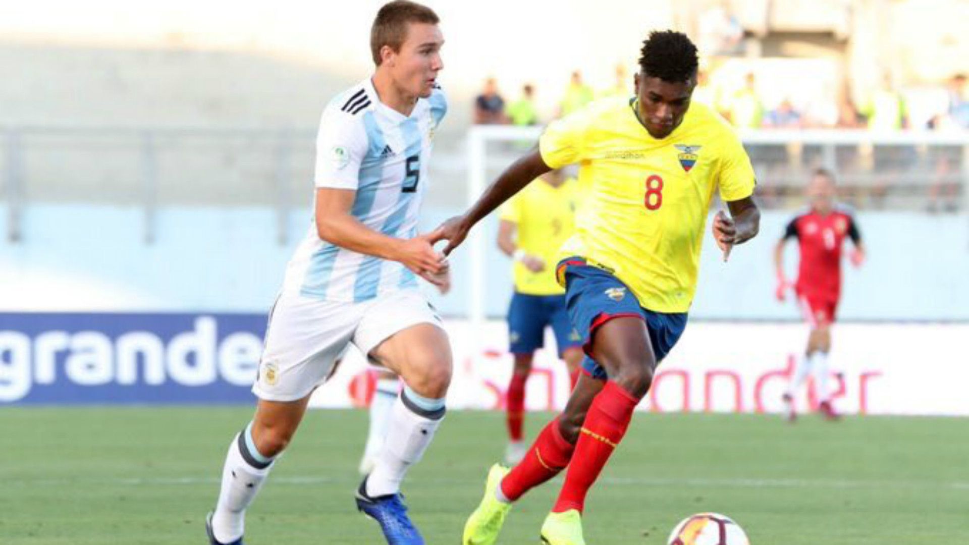 Pedro De La Vega Argentina U20 Ecuador Sudamericano 29012019