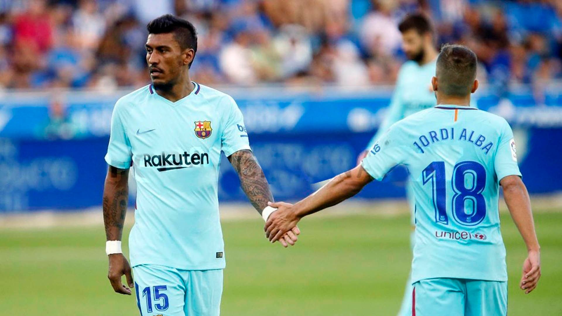 Paulinho Barcelona x Alavés 26 08 17