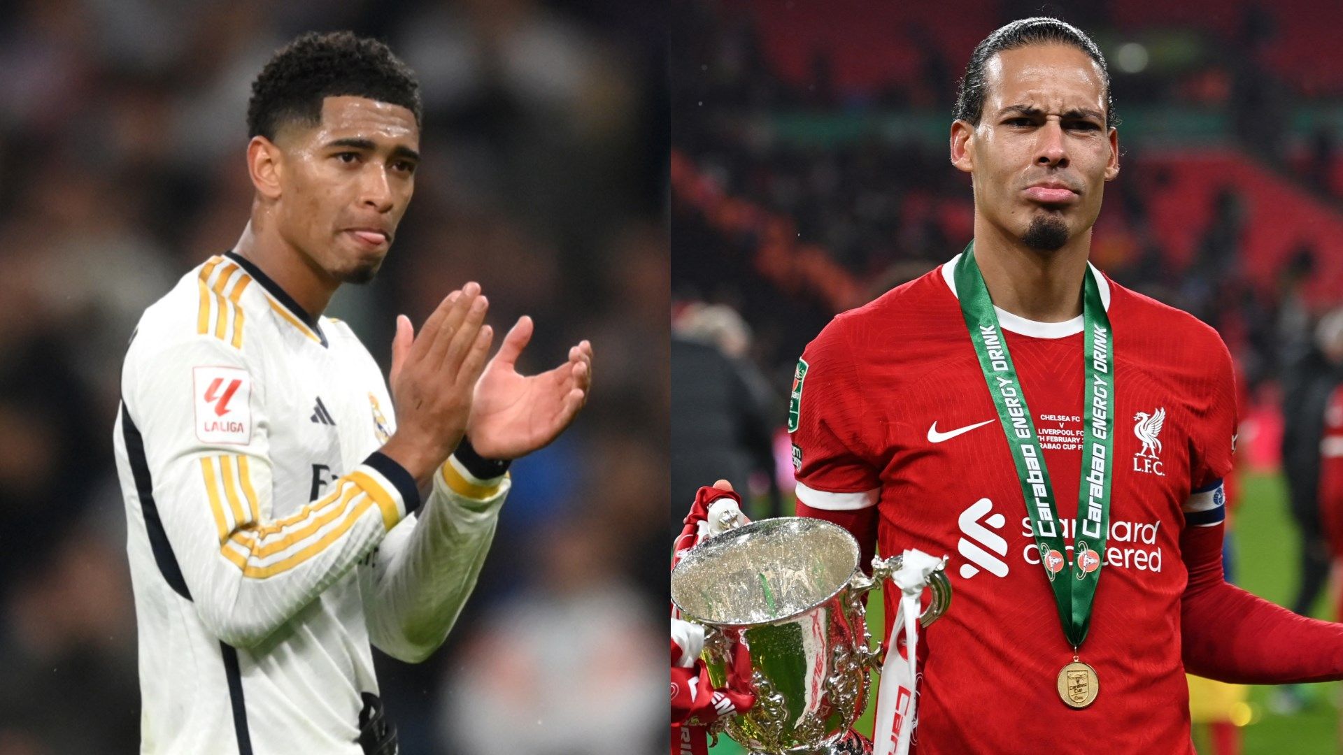 Jude Bellingham Virgil van Dijk GFX