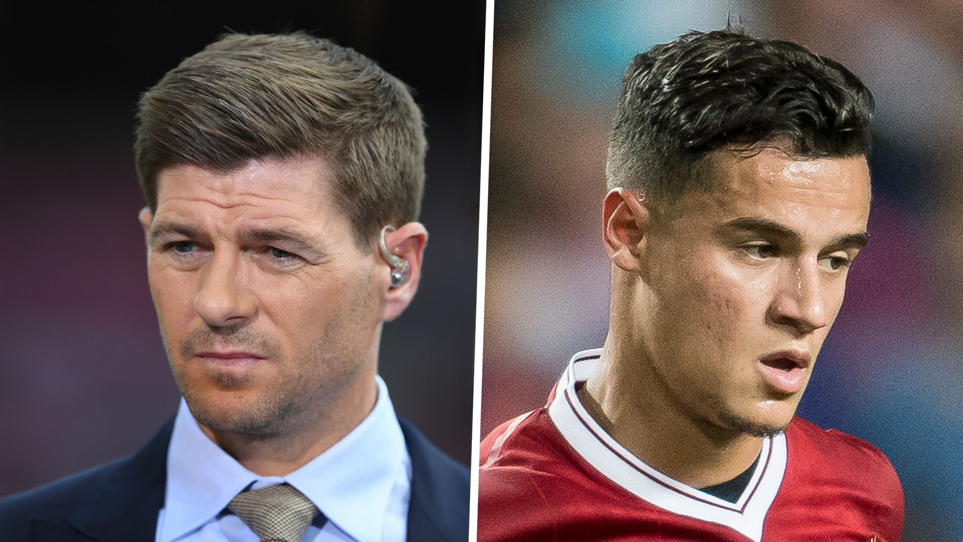 Steven Gerrard Philippe Coutinho
