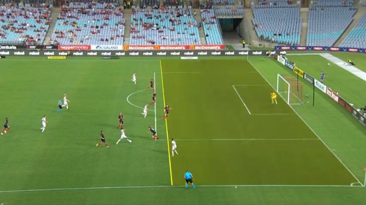 Nikola Mileusnic offside