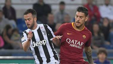 Miralem Pjanic, Lorenzo Pellegrini, Roma, Juventus, Serie A, 13052018