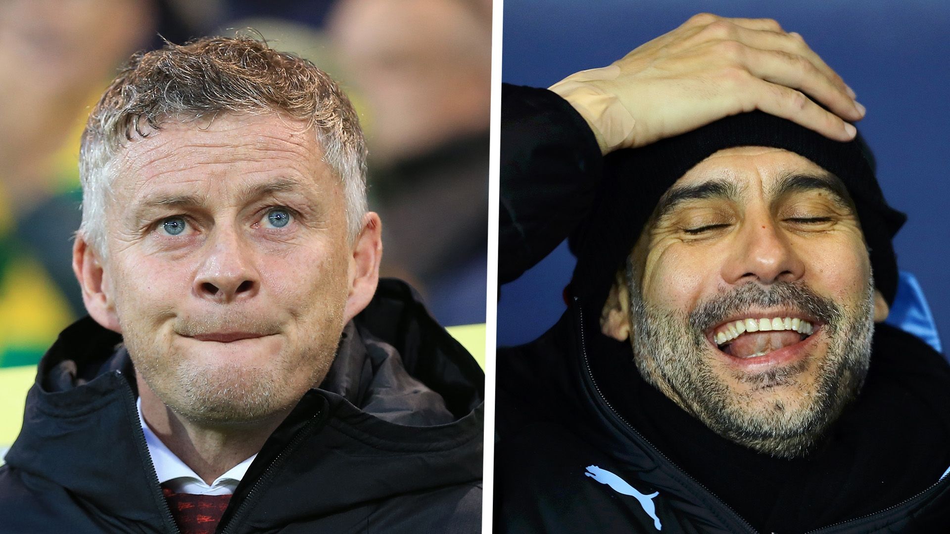 Ole Gunnar Solskjaer Pep Guardiola 2019