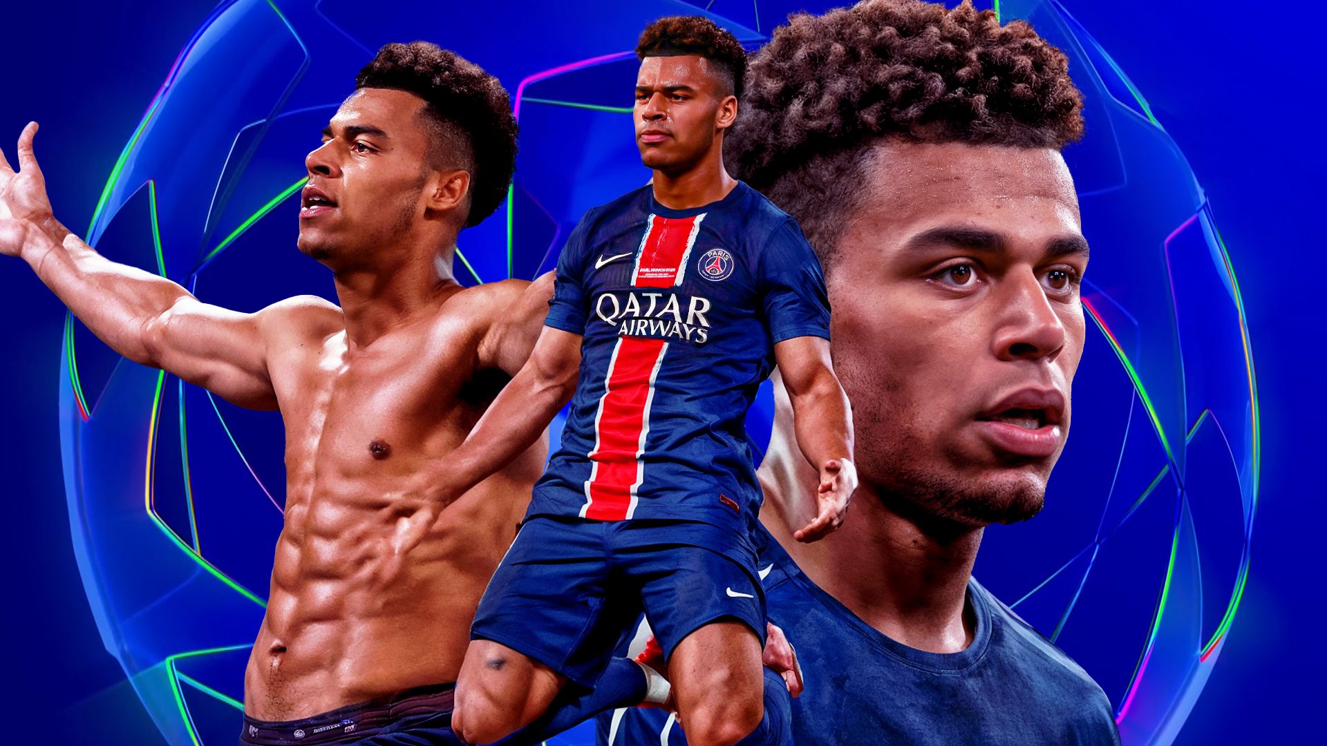 Desiré Doue PSG GFX