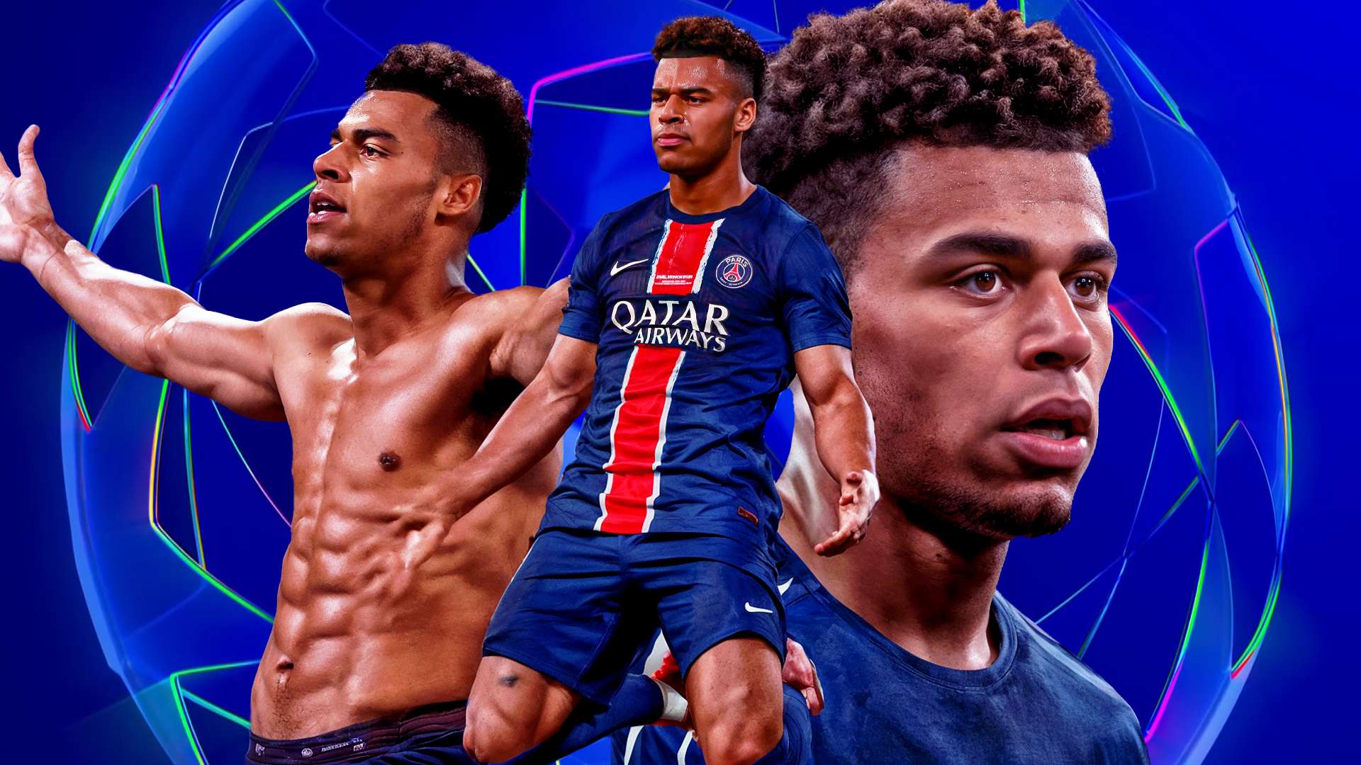 Desiré Doue PSG GFX