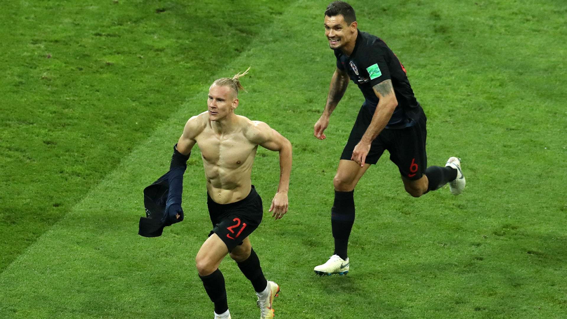 russia croatia - domagoj vida dejan lovren - world cup - 07072018