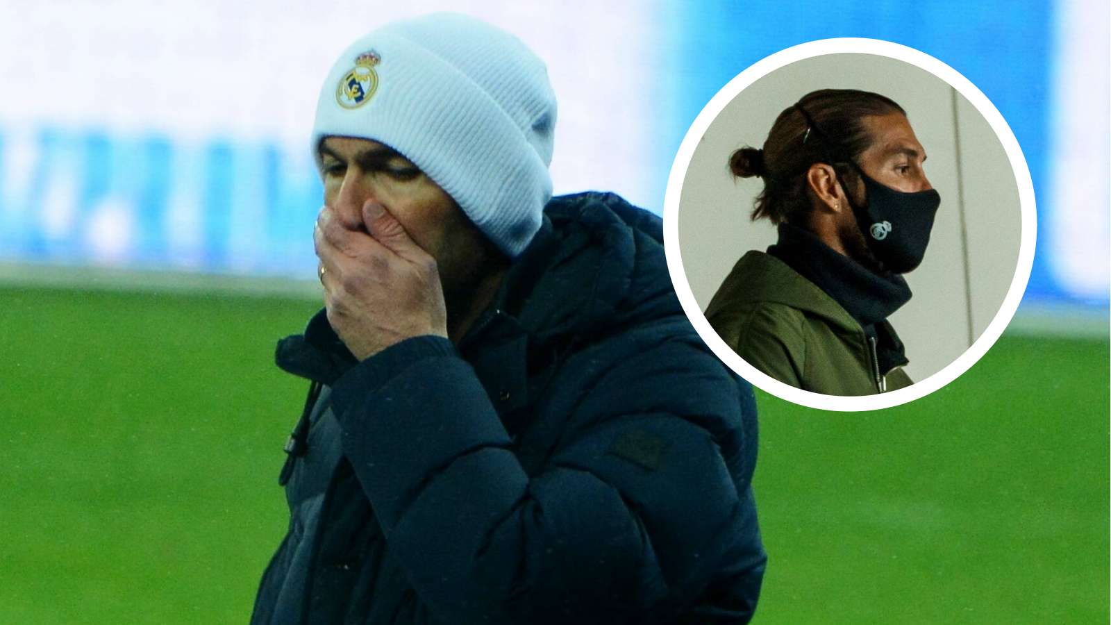 GER ONLY REAL MADRID RAMOS ZIDANE