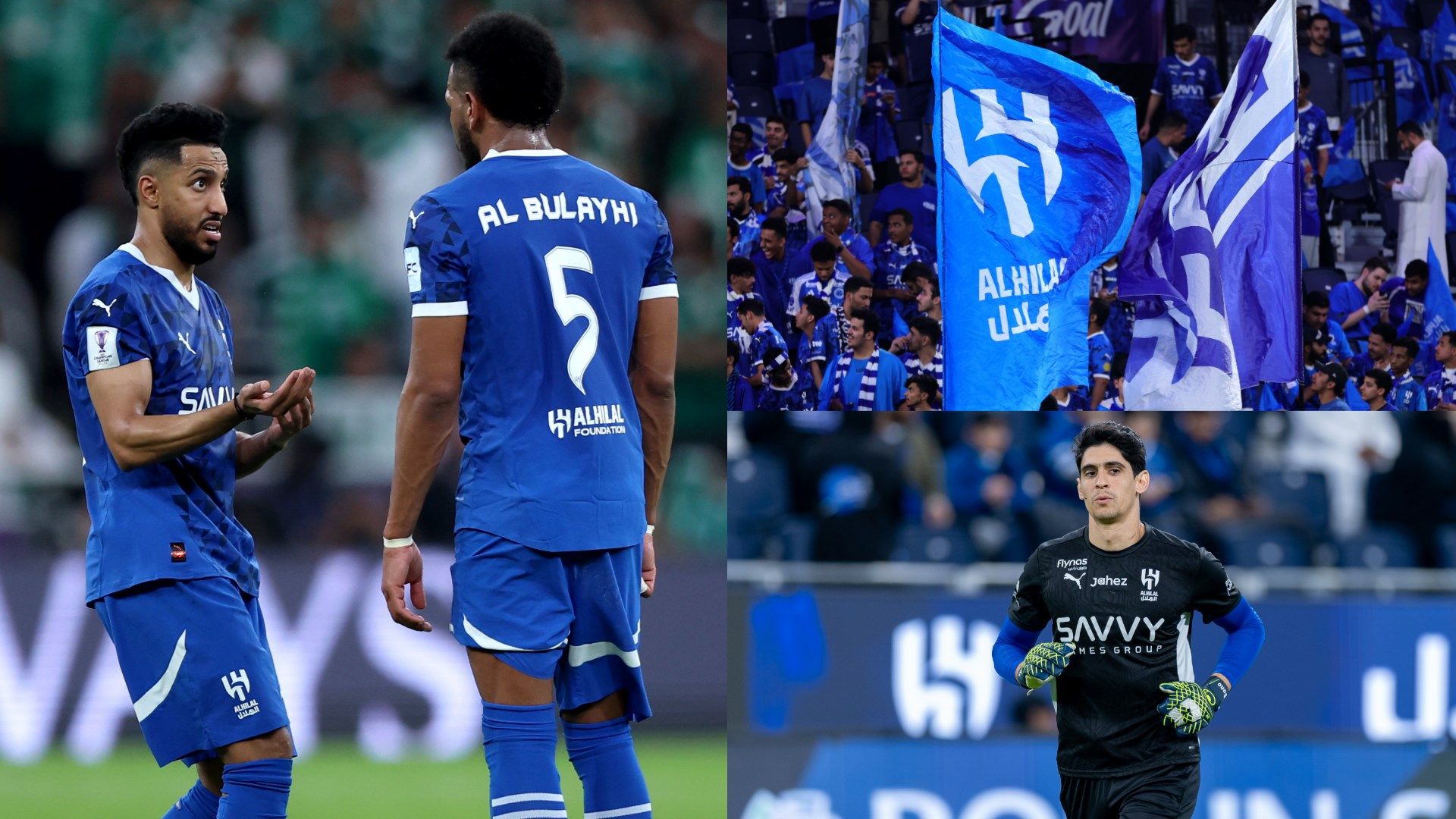 Al Hilal Fans Salem Aldawsari Yassine Bounou Ali Albulayhi