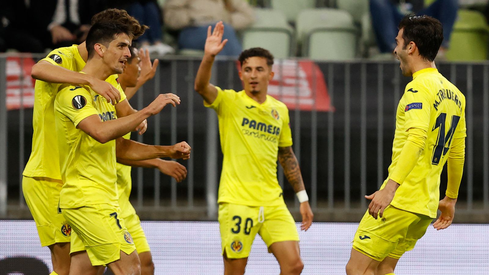 Gerard Moreno Villarreal Manchester United Final Europa League